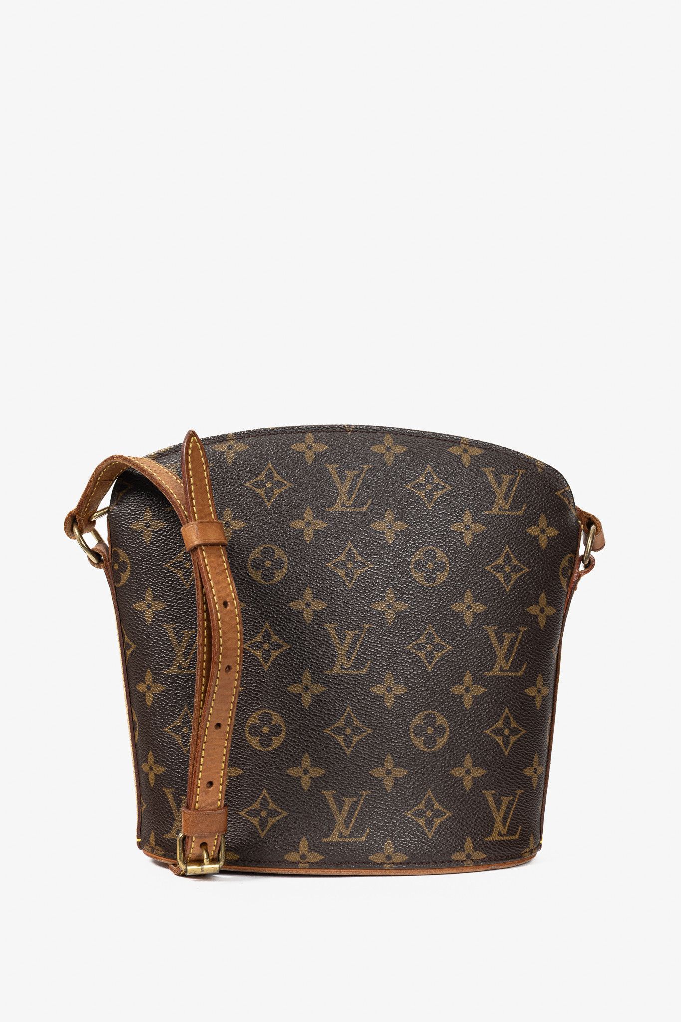 Louis Vuitton Louis Vuitton Drouot Monogram Canvas Crossbody Size ONE SIZE - 1 Thumbnail
