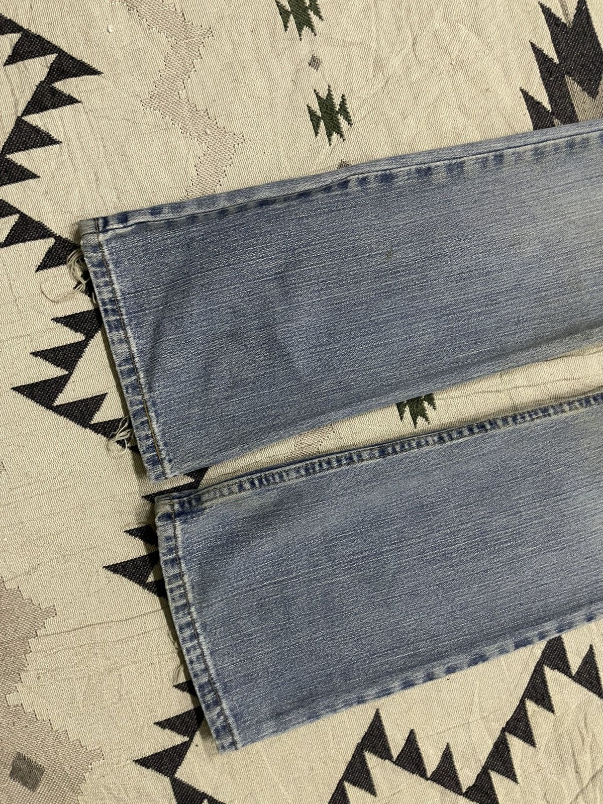 Levi's VINTAGE LEVIS 518 SUPER LOW BOOTCUT JEANS MADE IN USA Size 28" / US 6 / IT 42 - 3 Thumbnail