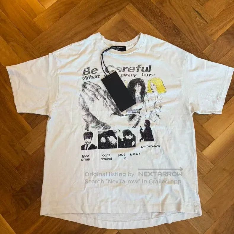 Balenciaga Balenciaga Praying Portrait Short Sleeve Size US M / EU 48-50 / 2 - 1 Thumbnail