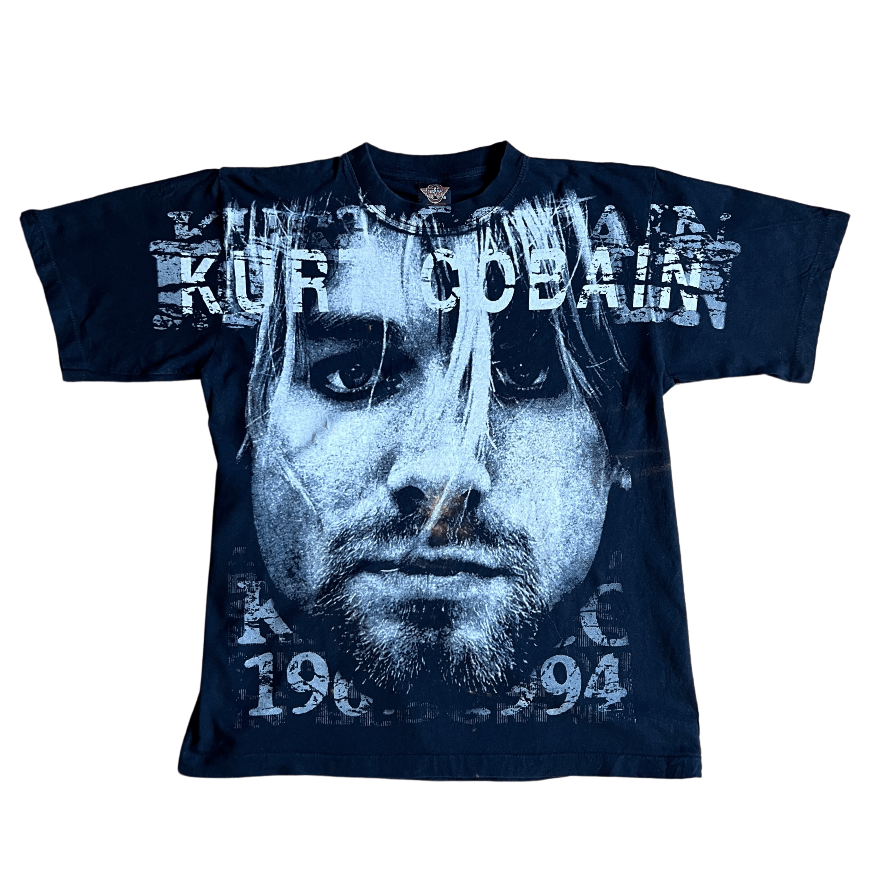 Nirvana 1994 RIP Kurt Cobain All Over Print Double Sided T Shirt L Size US L / EU 52-54 / 3 - 2 Thumbnail