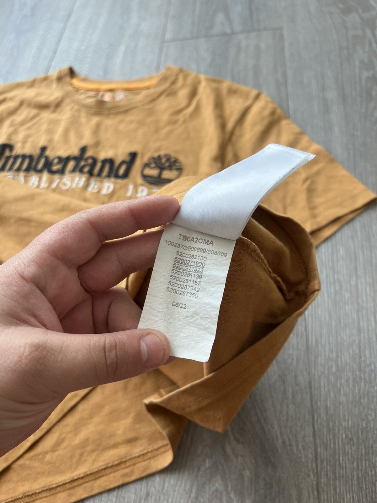Timberland Timberland T-Shirt Size US L / EU 52-54 / 3 - 9 Thumbnail