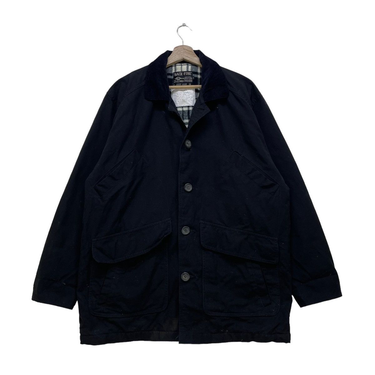 Japanese Brand 🔥Japanese Brand BackFire Blanket Heavy Cotton Chore Jacket Size US L / EU 52-54 / 3 - 3 Thumbnail
