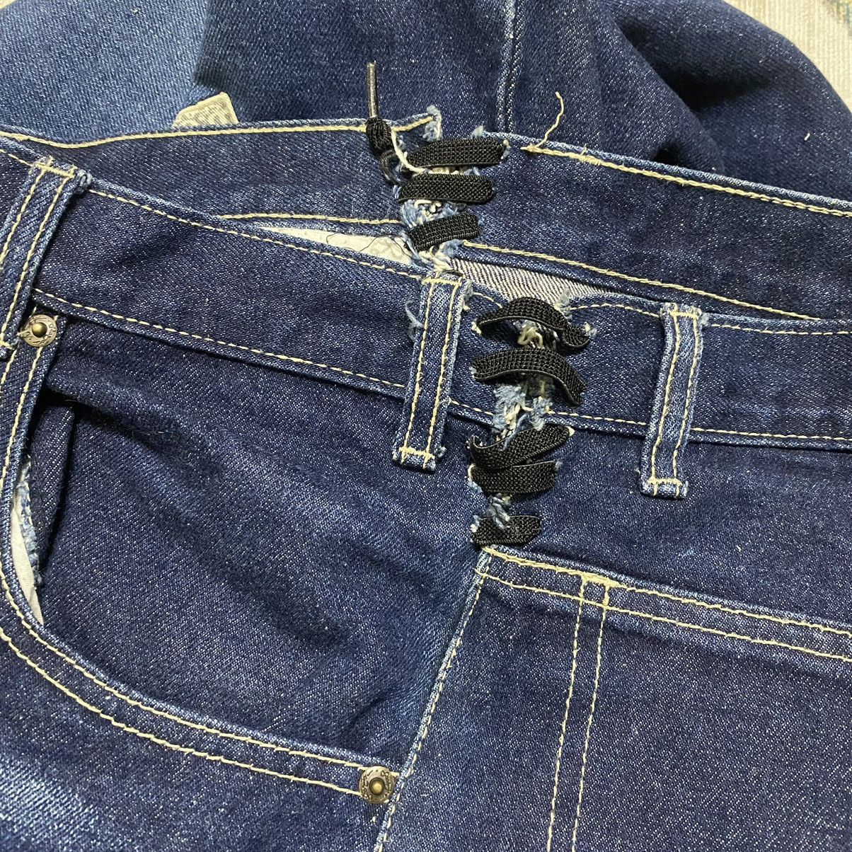 Sean John Vintage Y2K Sean John Denim Baggy Jeans Patchwork Size US 32 / EU 48 - 16 Thumbnail