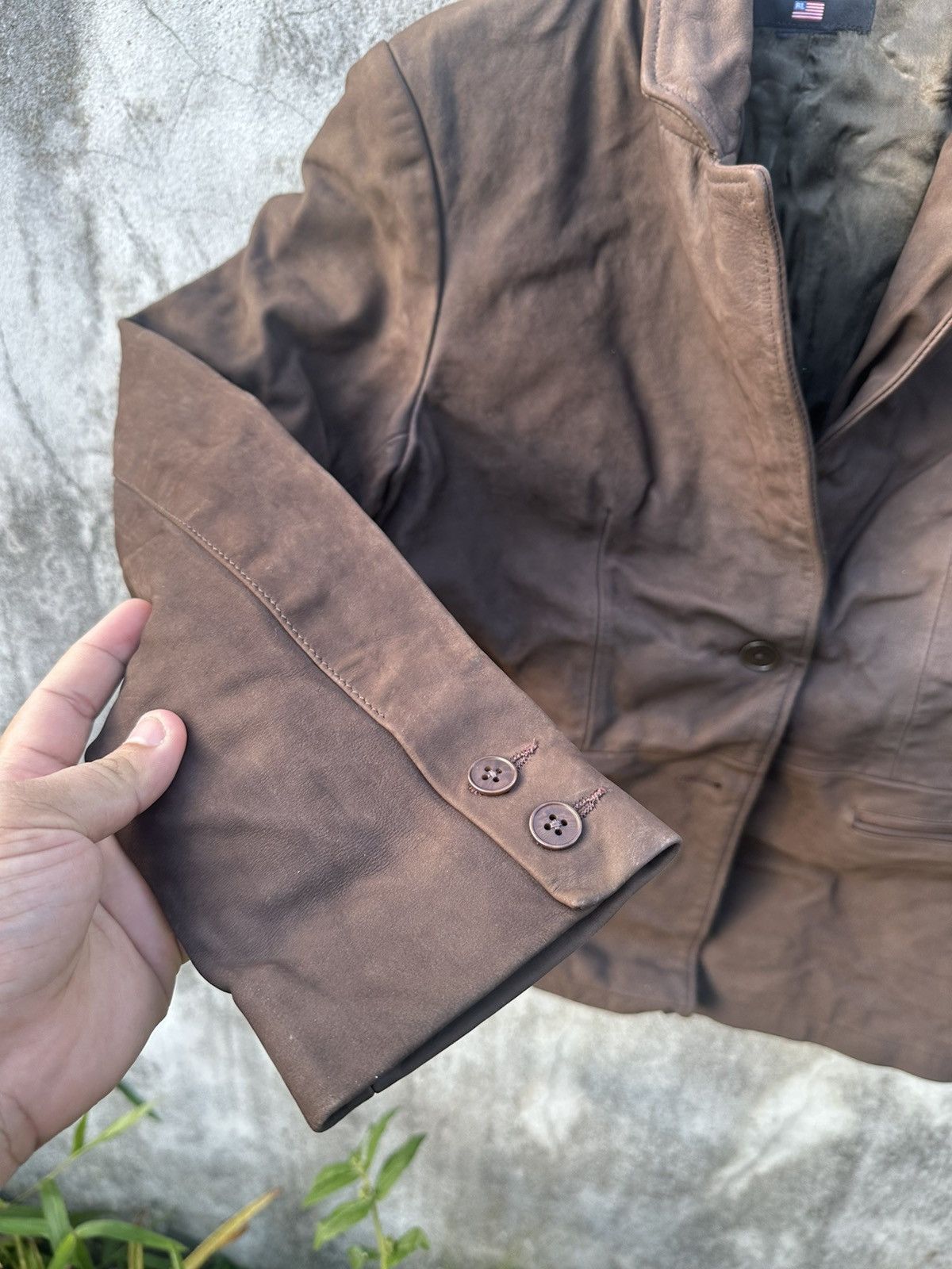 Polo Ralph Lauren Polo Ralph Lauren leather coat Size S / US 4 / IT 40 - 3 Thumbnail