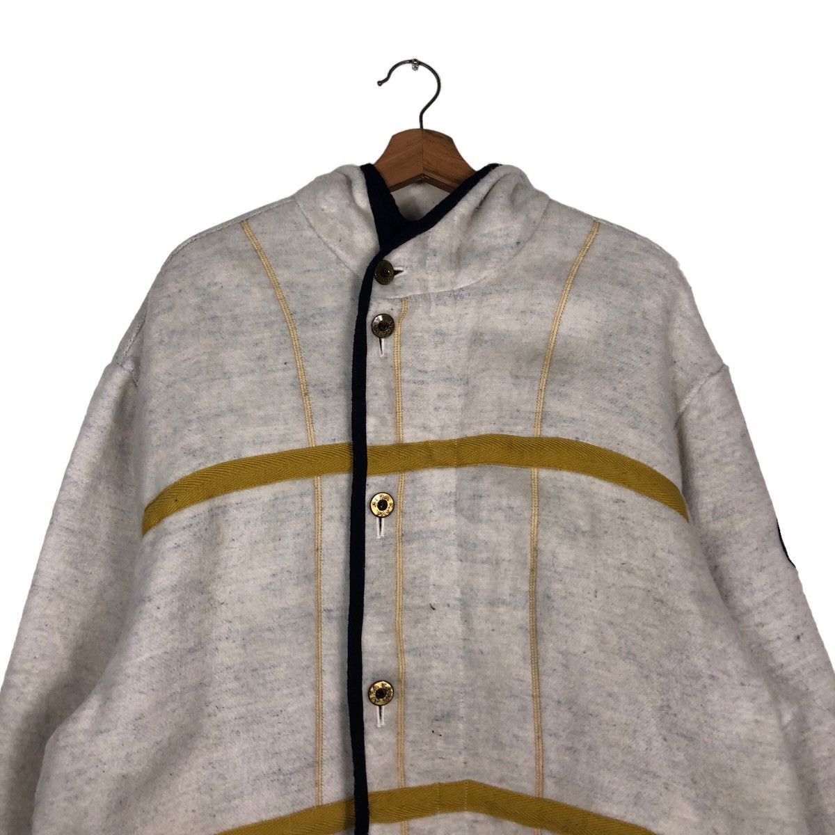 45rpm 🔥Vintage Wool Jacket Lupo Di Mare Sina Cova Button Size US L / EU 52-54 / 3 - 3 Thumbnail