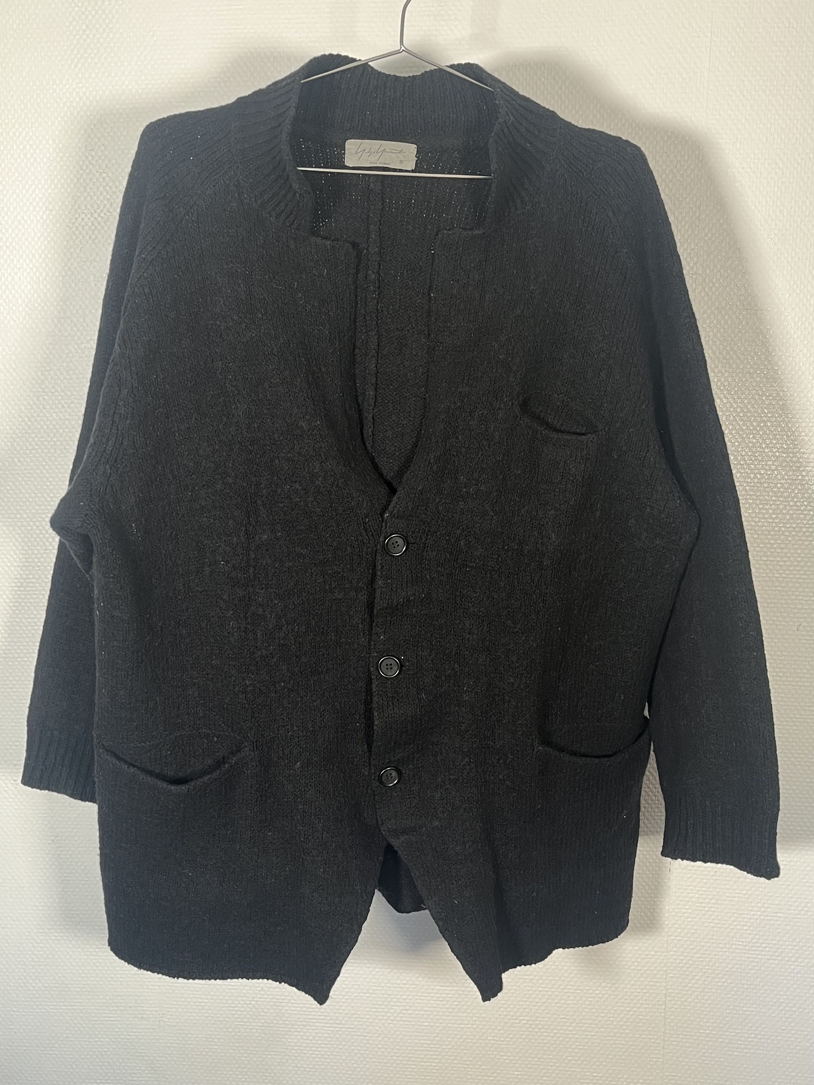 Yohji Yamamoto Yohji yamamoto cardigan Size US L / EU 52-54 / 3 - 6 Thumbnail