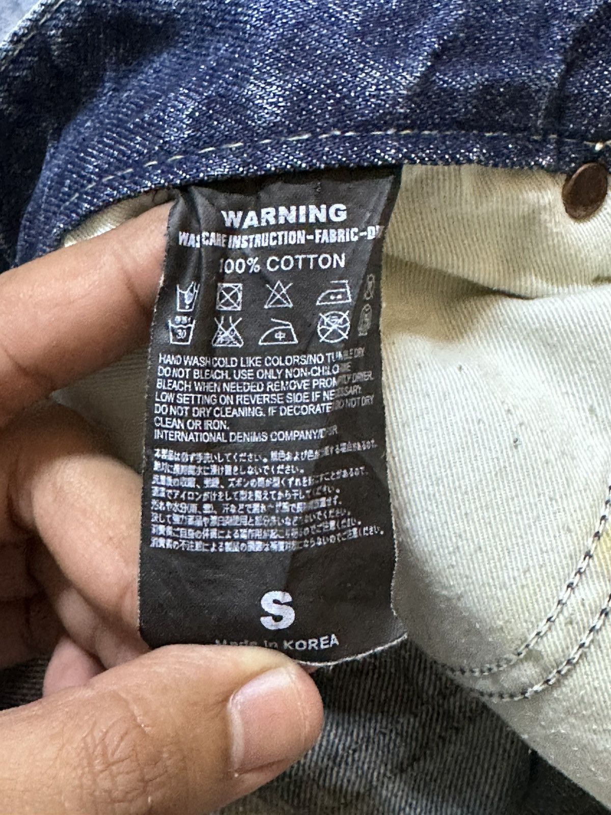 DSRCV Vintage DPSR Faded Mudwash Grunge Distressed Denim Size US 30 / EU 46 - 7 Thumbnail