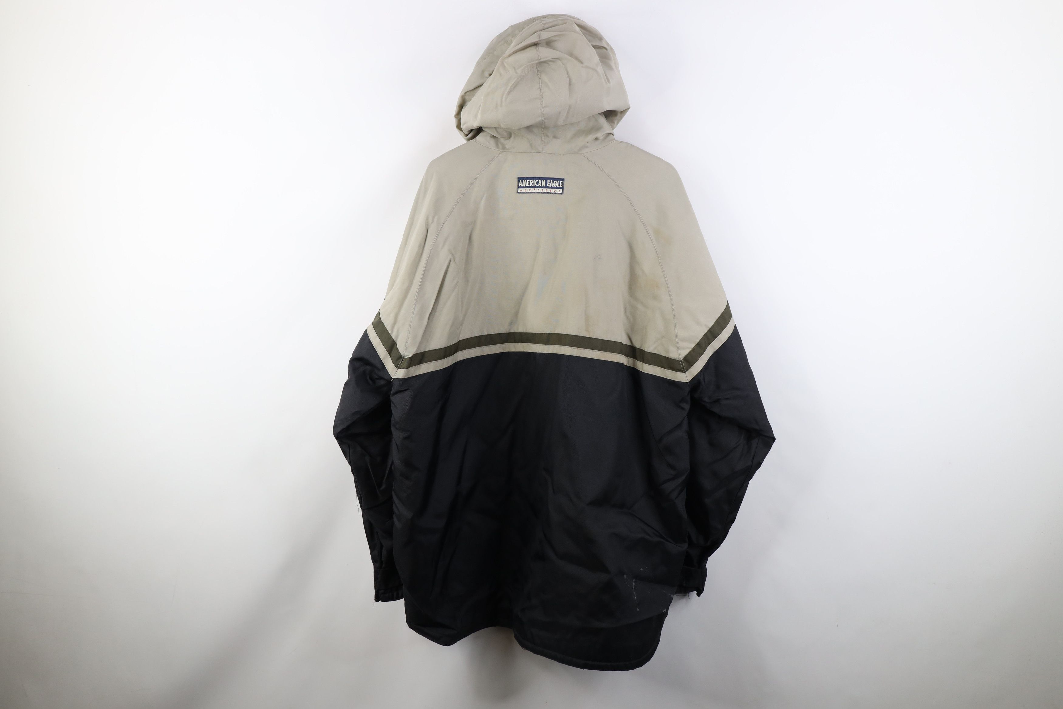 American Eagle Outfitters Vintage 90s American Eagle Outfitters Hooded Anorak Jacket Size US L / EU 52-54 / 3 - 13 Thumbnail