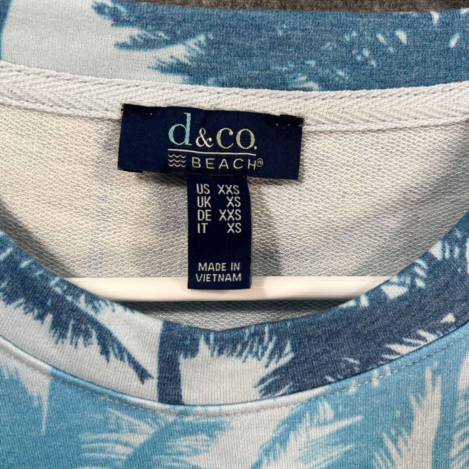 Denim & Co. Denim & Co. By the Beach Printed Soft Blend Knit Size XXS / US 00 / IT 34 - 3 Thumbnail