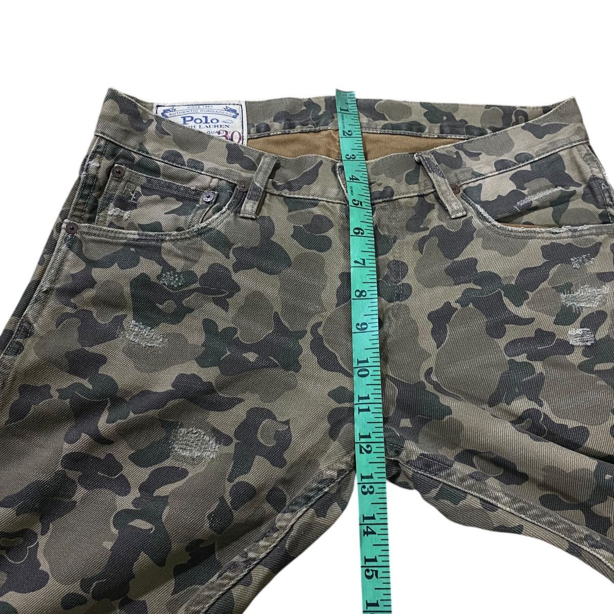 Polo Ralph Lauren Polo Ralph Lauren Vintage Camouflage Varick Slim Straight Size US 30 / EU 46 - 22 Thumbnail