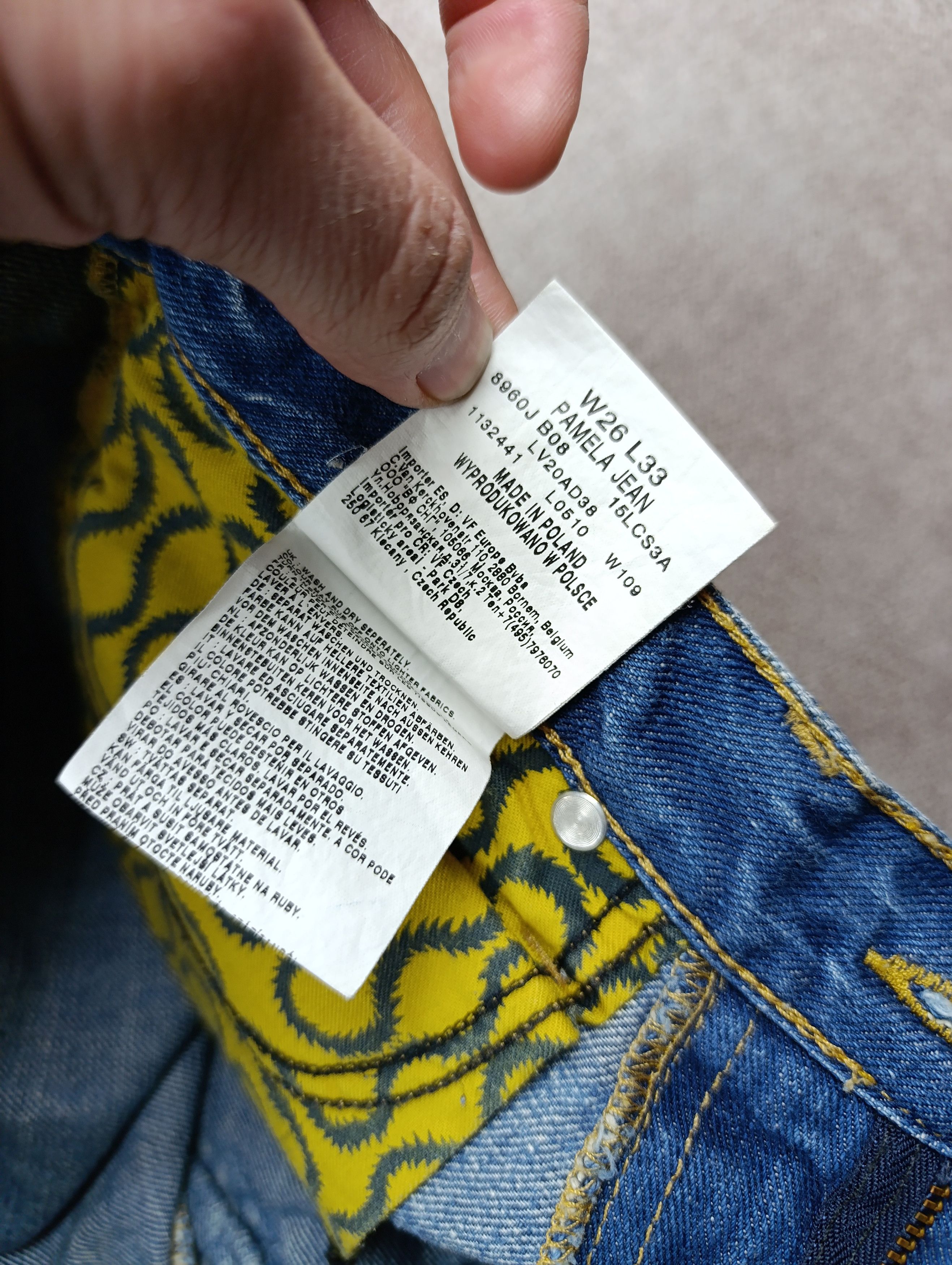 Lee × Vivienne Westwood Lee × Vivienne Westwood Pamela Jeans Denim Pants Size 26" / US 2 / IT 38 - 17 Thumbnail