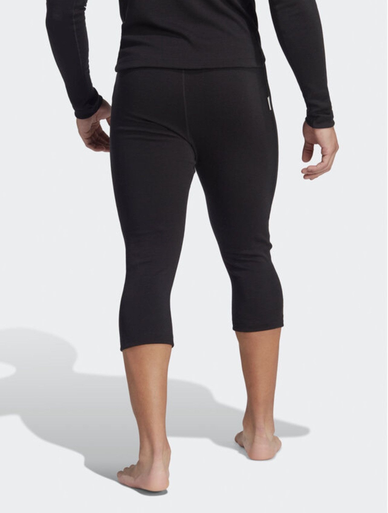 Adidas adidas Terrex Xperior Merino Baselayer 3/4 Tights Core Black Size US 28 / EU 44 - 2 Thumbnail