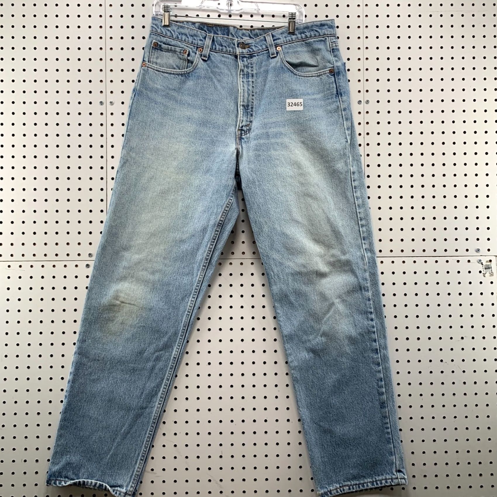 Levi's VINTAGE Levis 550 Jeans Men 36x32 Fits 35x30.5 Blue Denim Relaxed Made USA 90s Size US 36 / EU 52 - 2 Thumbnail