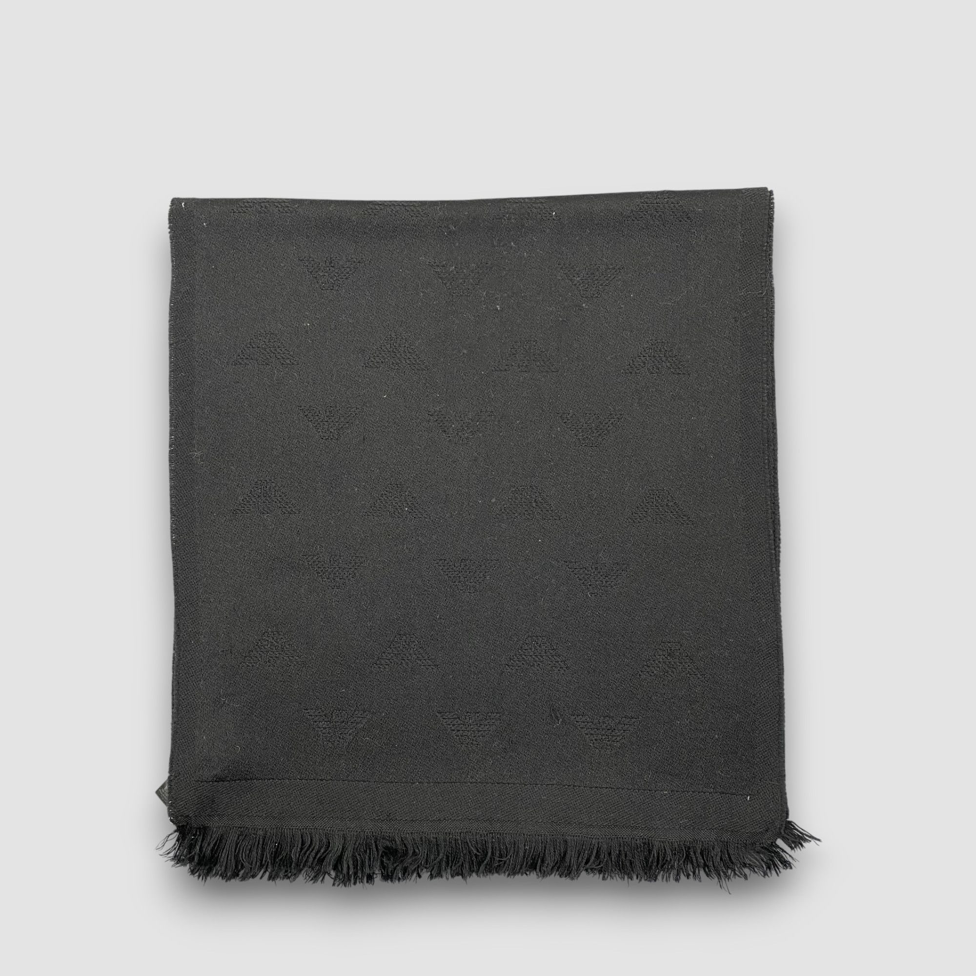 Emporio Armani Vintage Emporio Armani Scarf Muffler Wool Winter Scarves Size ONE SIZE - 2 Thumbnail