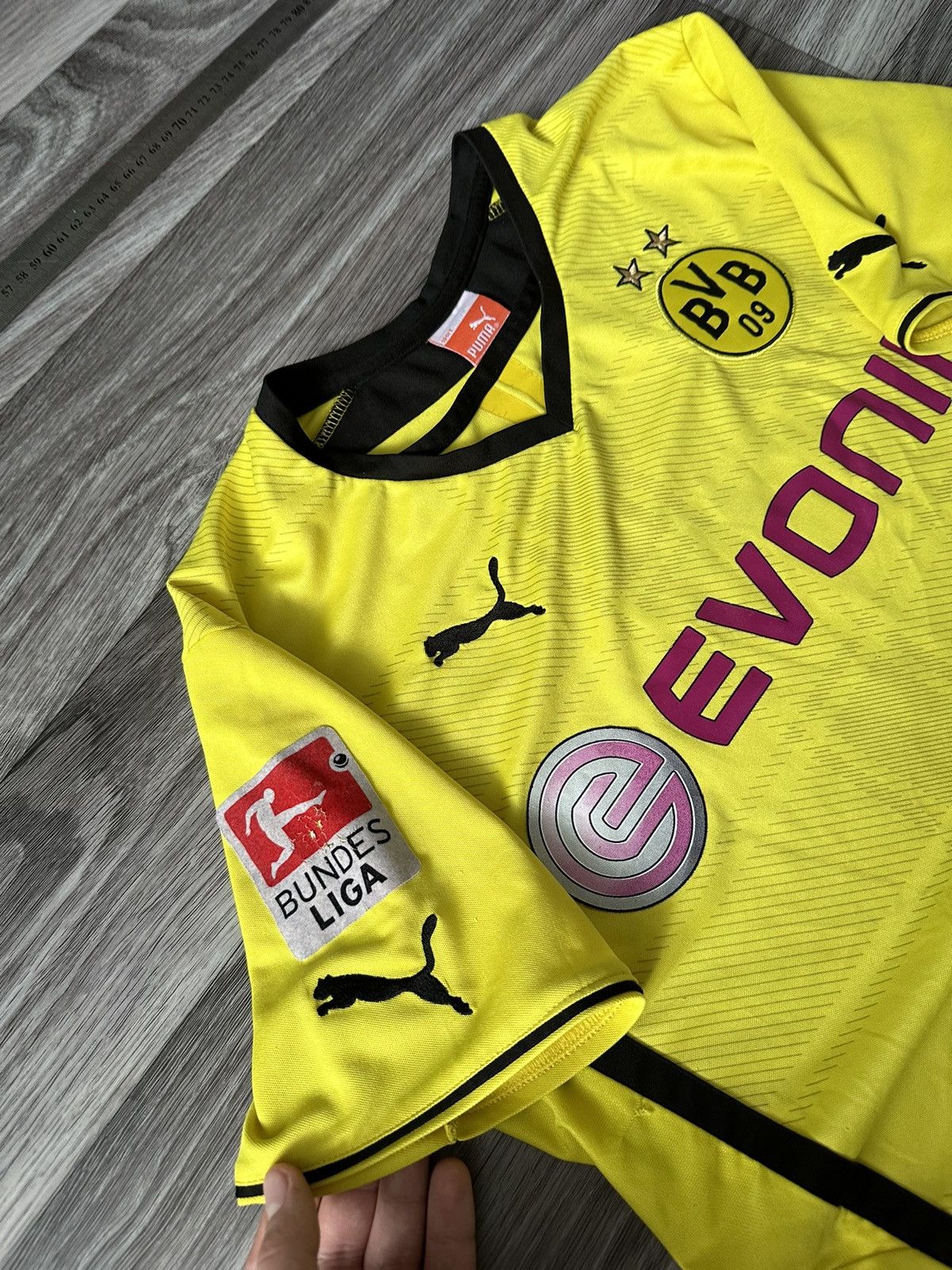 Puma PUMA BORUSSIA DORTMUND #18 SAHIN 2014 2015 Jersey Y2K hype L Size US L / EU 52-54 / 3 - 4 Thumbnail