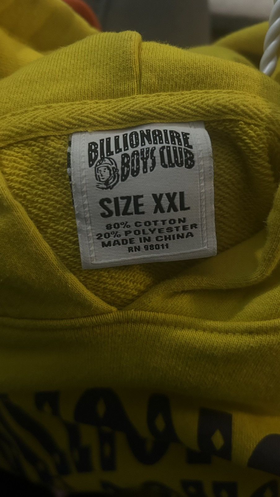 Billionaire Boys Club Yellow billionaire boys club hoodie Size US XXL / EU 58 / 5 - 2 Thumbnail