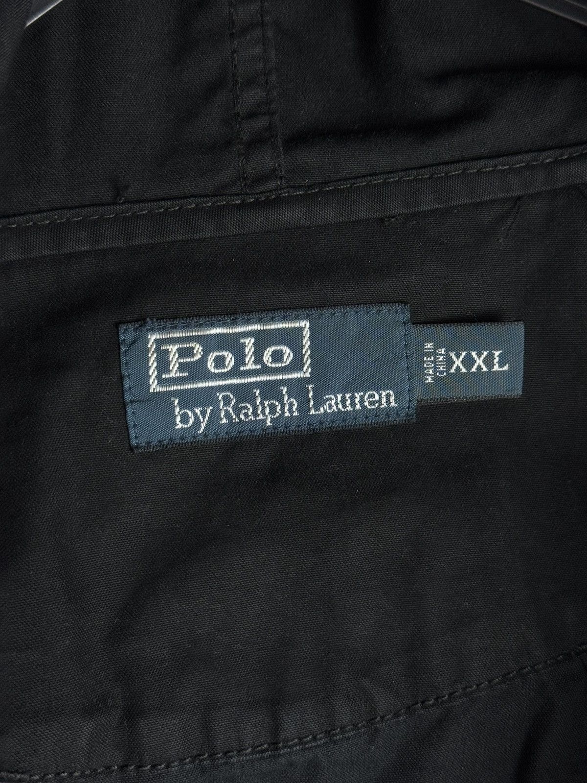 Polo Ralph Lauren Vintage Polo Ralph Lauren Zip Up Hooded Jacket Black Size US XL / EU 56 / 4 - 5 Thumbnail