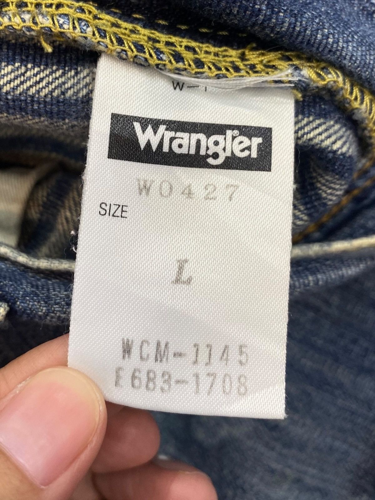 Wrangler Wrangler Brand Whiskers Blue Wash Style Bootcut Jeans Size US 32 / EU 48 - 16 Thumbnail