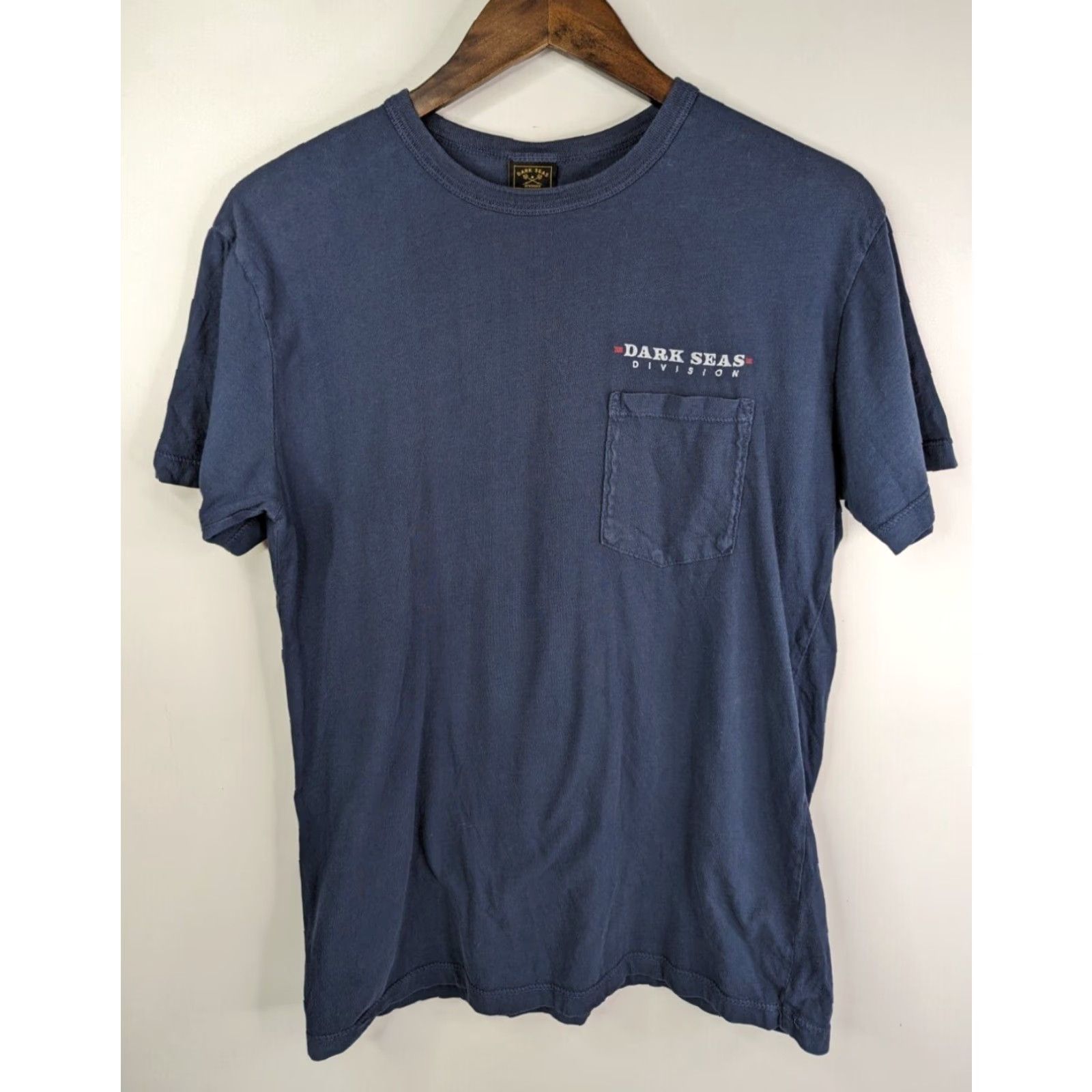 Vintage Dark Seas Division T-Shirt Mens S Blue Crew Neck Graphic Print Short Sleeve Vintage? No Size US S / EU 44-46 / 1 - 3 Thumbnail