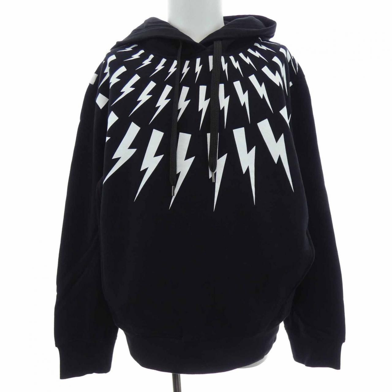 Other Other Neil Barrett NBV7JS186A Hoodie Cotton Sweatshirts & Hoodies NBV7JS186A DUTY FREE for USA Size ONE SIZE - 1 Thumbnail
