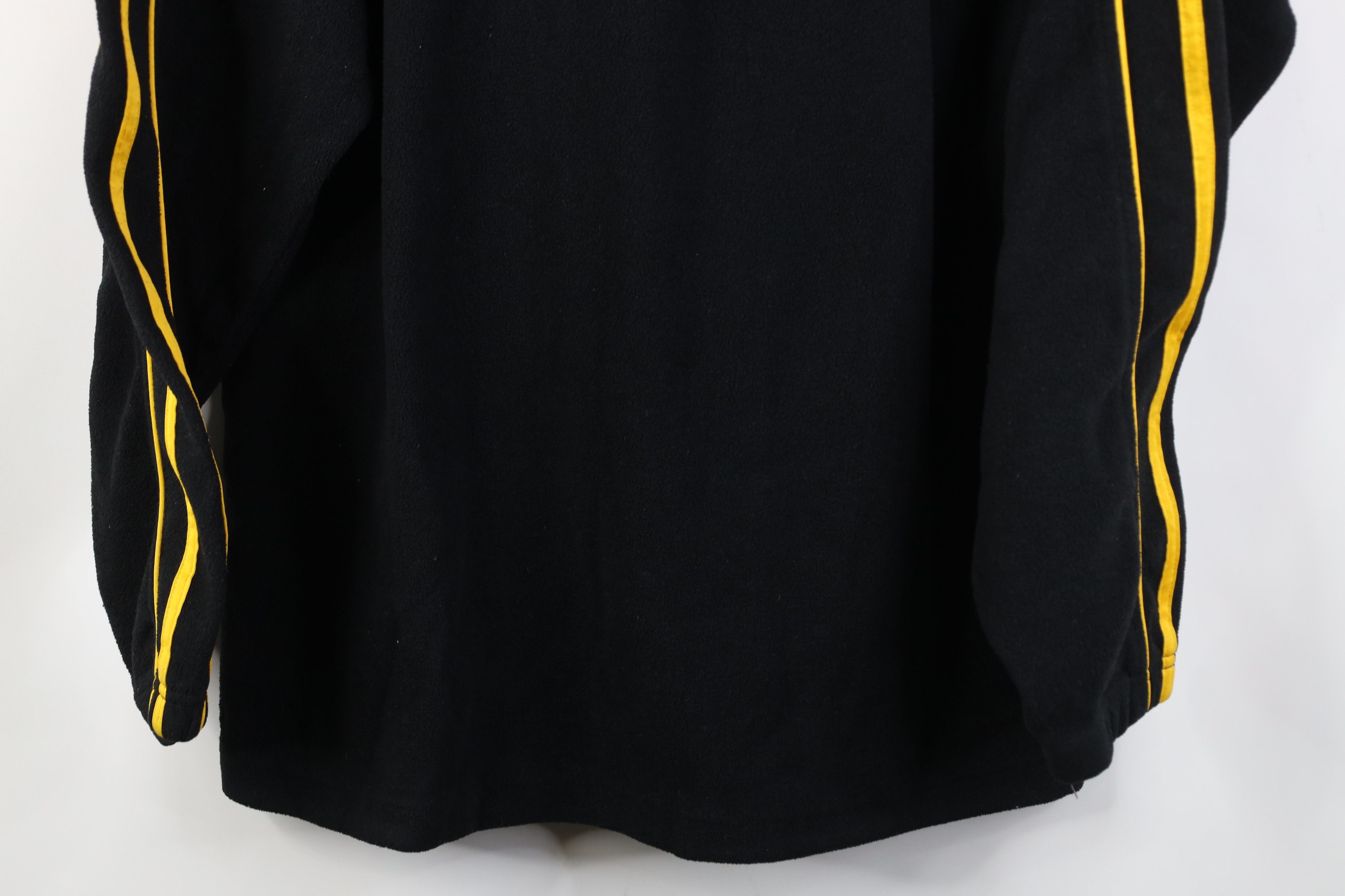 Vintage Vintage 90s Y2K Football 1/4 Half Zip Fleece Sweater Size XL / US 12-14 / IT 48-50 - 3 Thumbnail