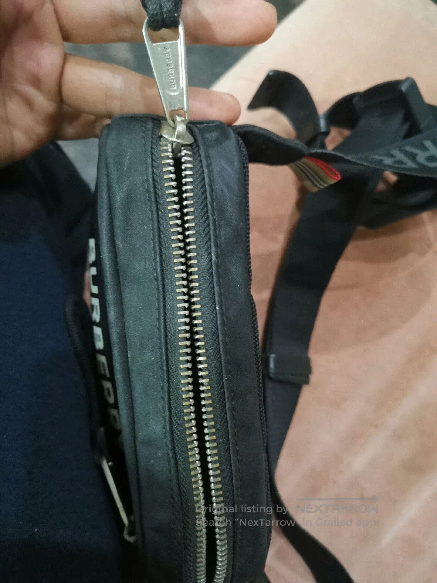 Burberry Burberry Black Crossbody Waist Bag. Size ONE SIZE - 8 Thumbnail
