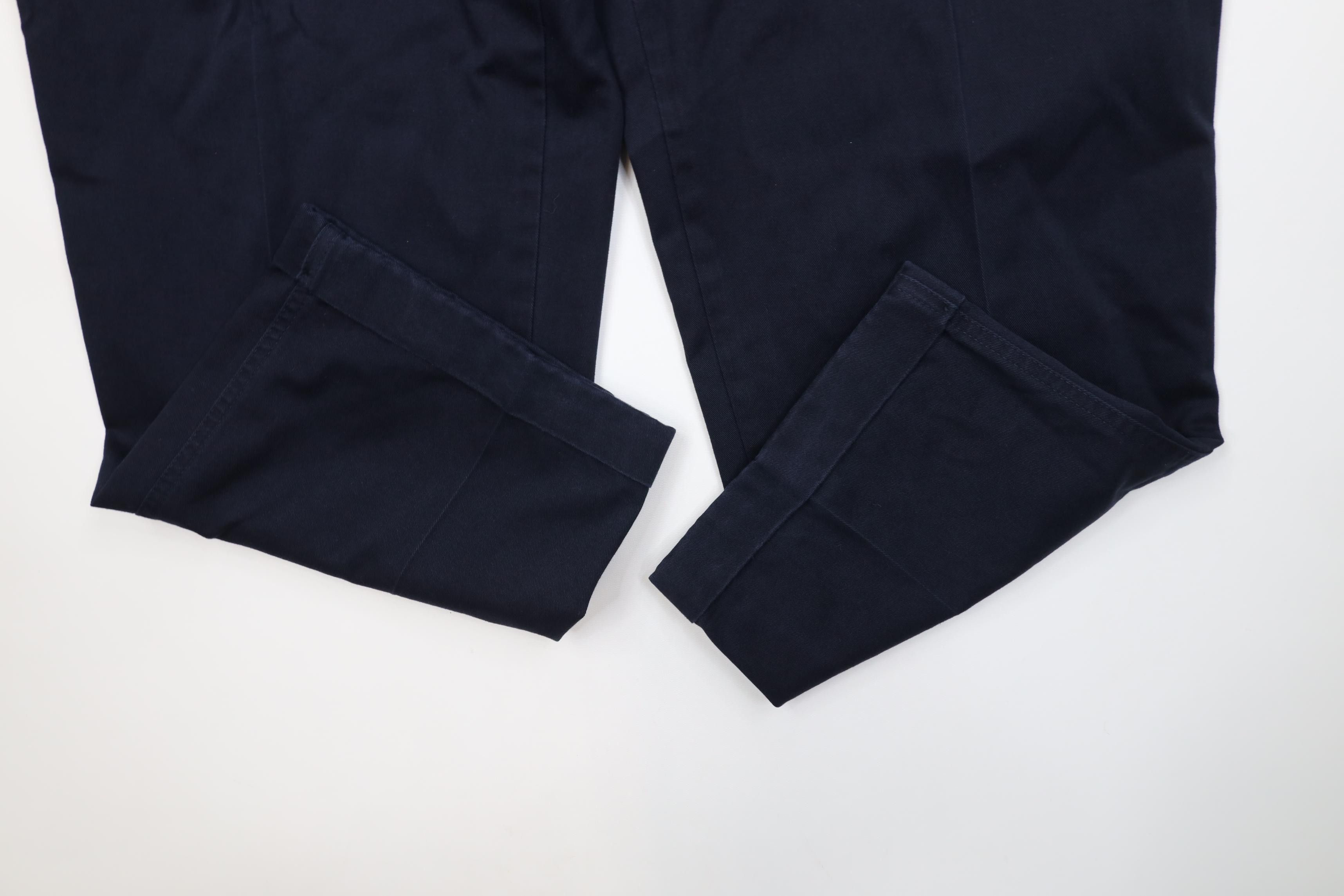 Polo Ralph Lauren Vintage 90s Chaps Ralph Lauren Wide Leg Pleated Chino Pants Size US 34 / EU 50 - 5 Thumbnail