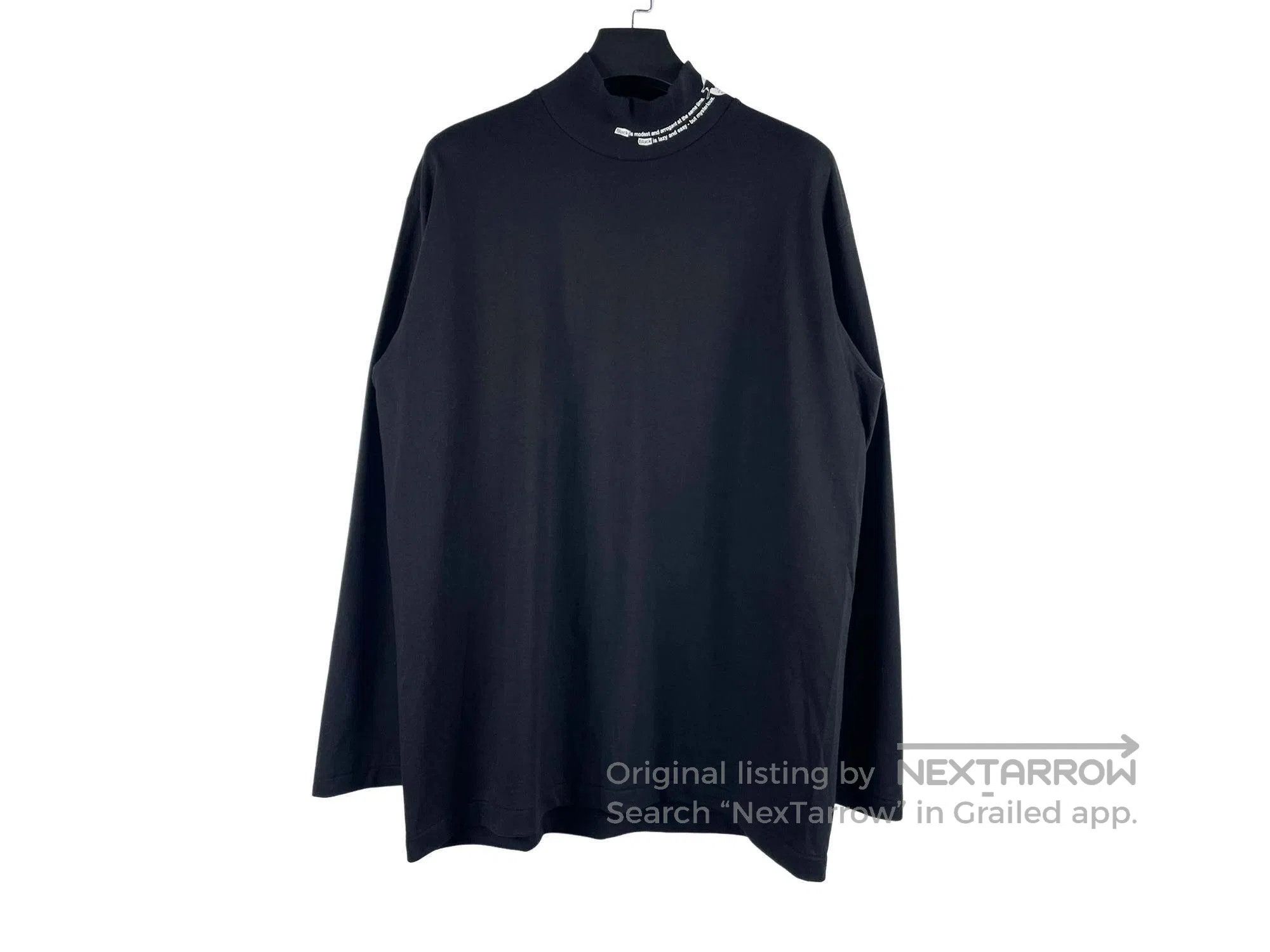 Other YOHJI YAMAMOTO Slogan Small Collar Long Sleeve Size US XL / EU 56 / 4 - 1 Thumbnail