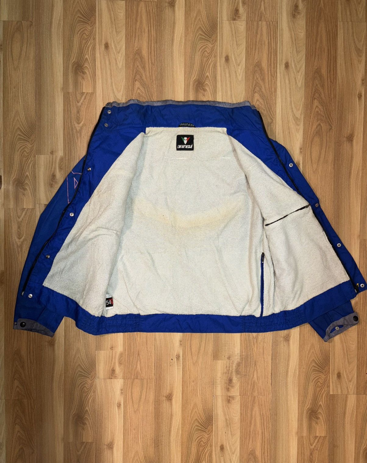 Dainese Vintage 90s Dainese Convertible Zip-Off Sleeve Enduro Jacket Size US L / EU 52-54 / 3 - 3 Thumbnail