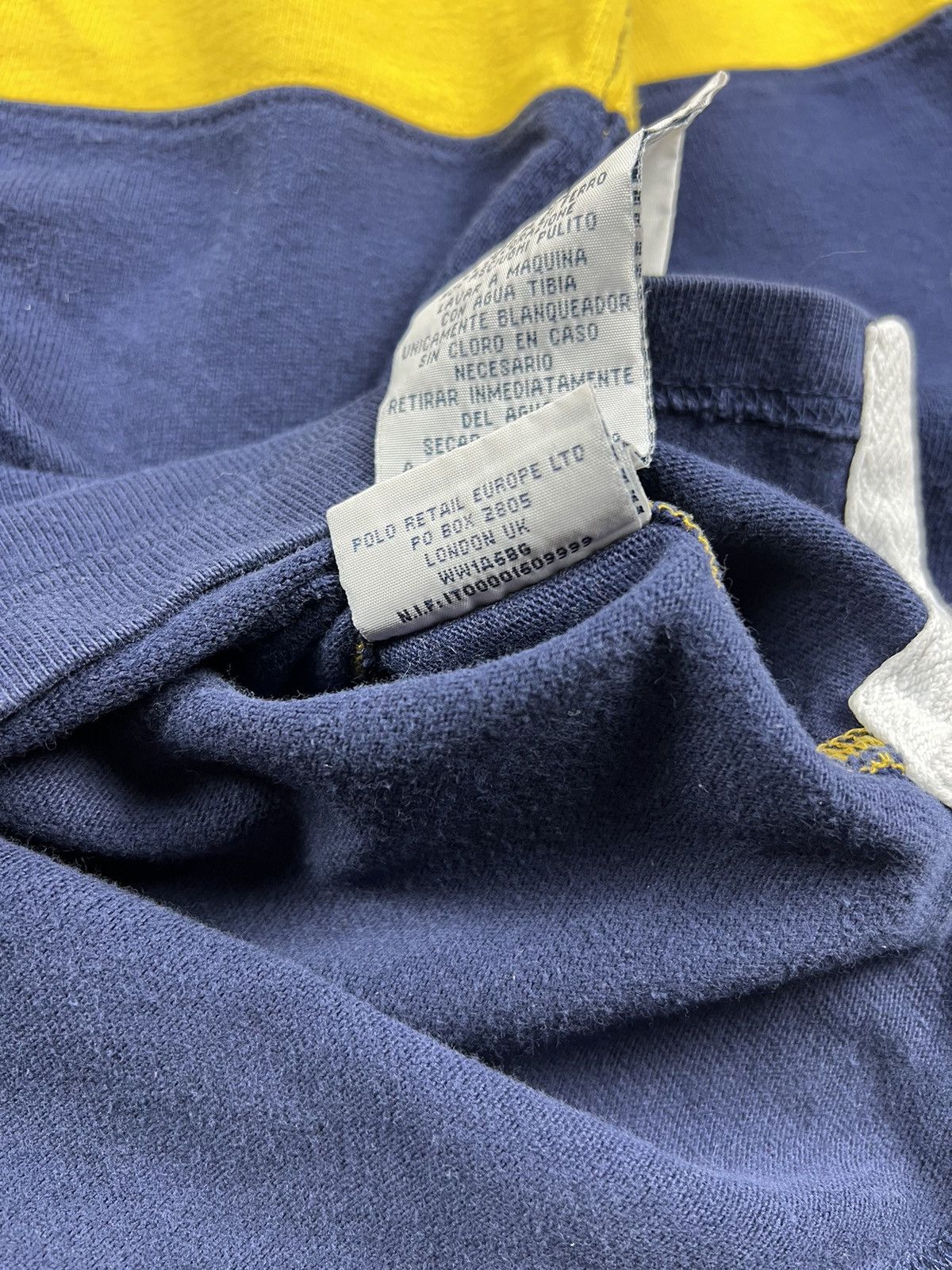 Ralph Lauren Vintage Polo Ralph Lauren #6 Rugby Team Y2K Long Sleeve Size US M / EU 48-50 / 2 - 8 Thumbnail