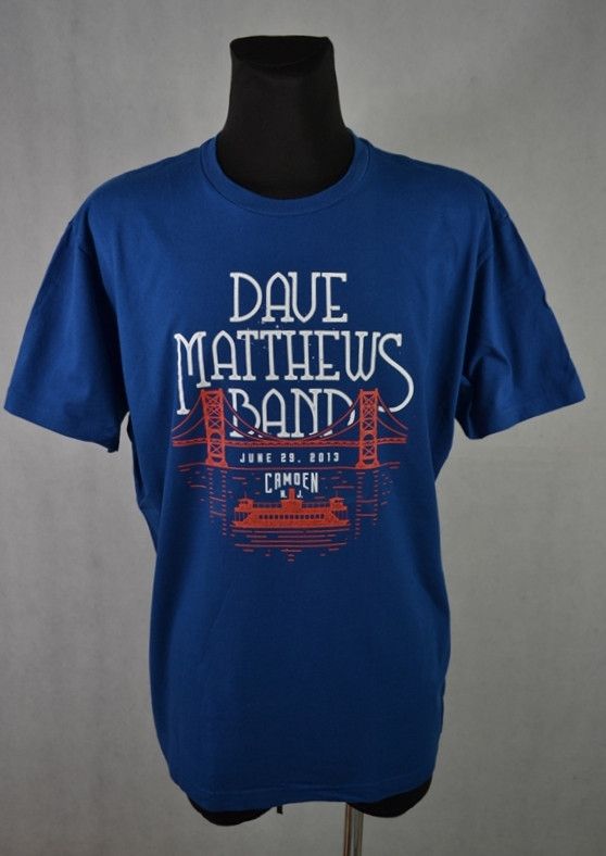 Band Tees DAVE MATTHEWS BAND Camden 2013 tee t-shirt XL Size US XL / EU 56 / 4 - 1 Thumbnail