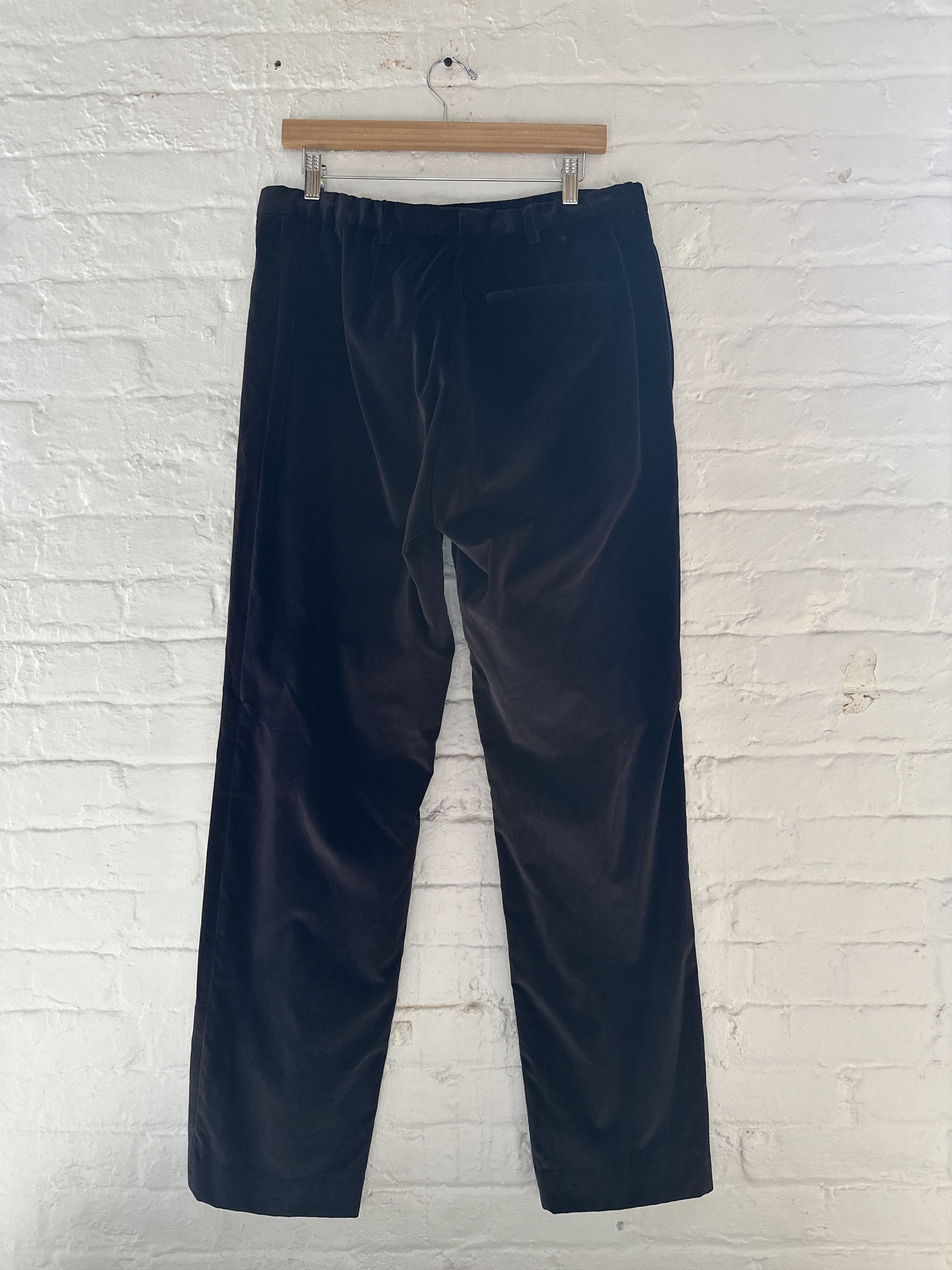 Maison Margiela Maison Margiela Velour Trousers Size US 32 / EU 48 - 2 Thumbnail