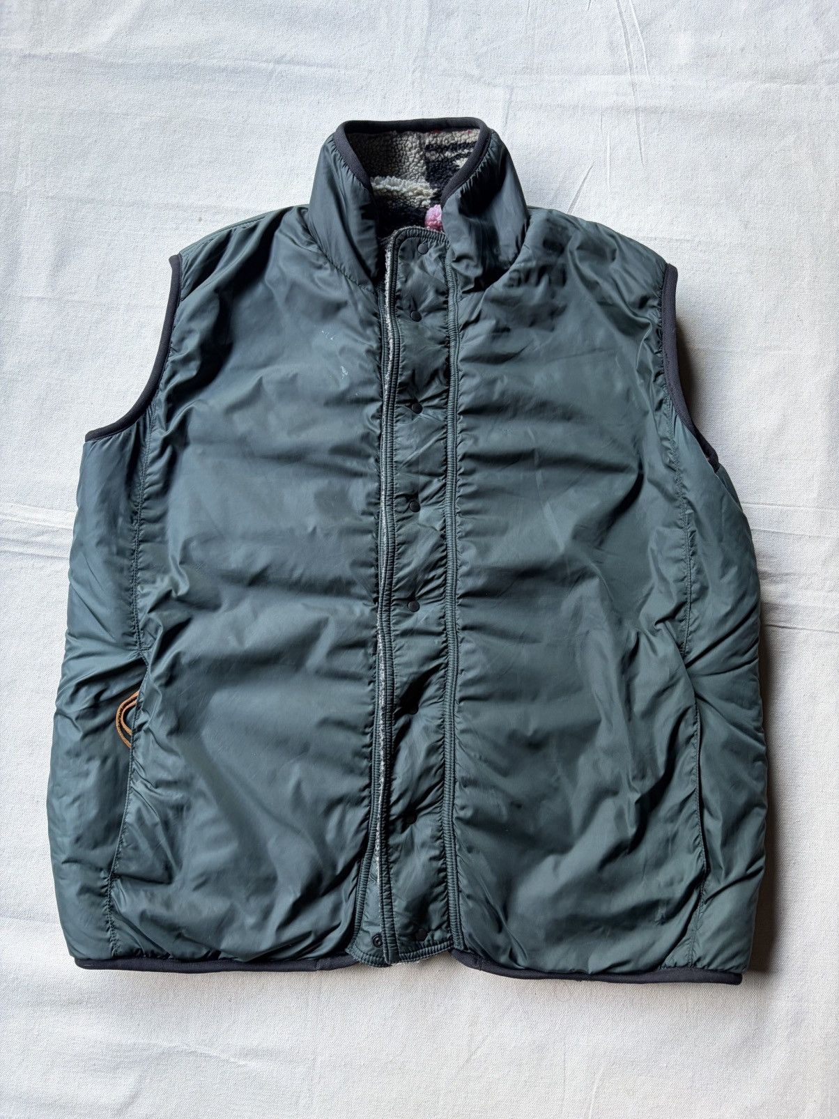Kapital Kapital Navajo Reversible Fleece Vest Size US M / EU 48-50 / 2 - 4 Thumbnail