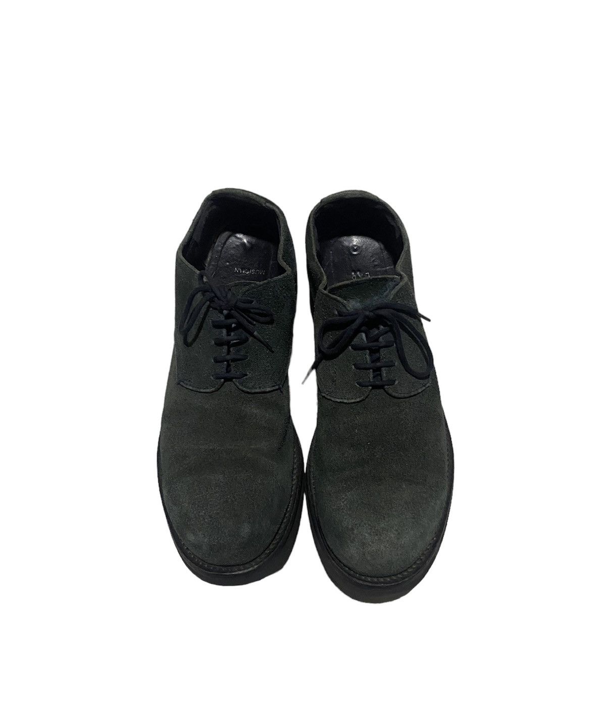 If Six Was Nine × Japanese Brand × Lad Musician OG Lad Musician Faux Suede Belly Button Creepers Shoes Size US 12.5 / EU 45-46 - 4 Thumbnail