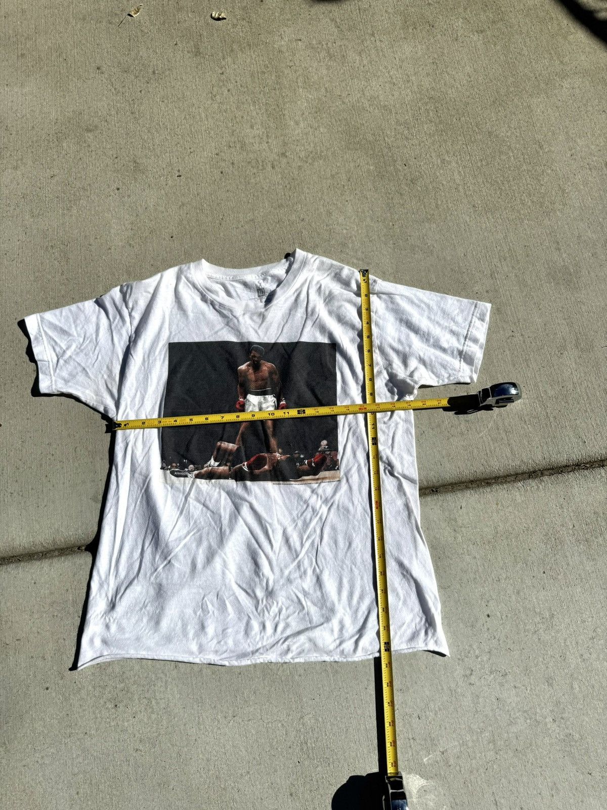 Vintage Muhammad Ali vintage white t-shirt Size US L / EU 52-54 / 3 - 3 Thumbnail