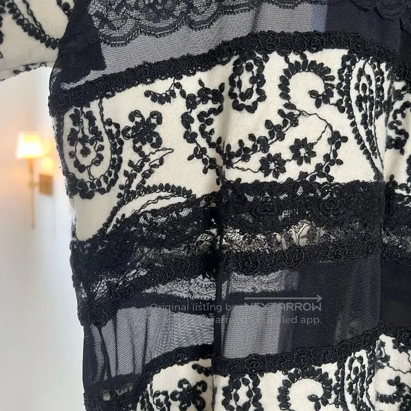 Comme des Garcons COMME des GARÇONS Black Cotton Women's Shirt . Size S / US 4 / IT 40 - 3 Thumbnail