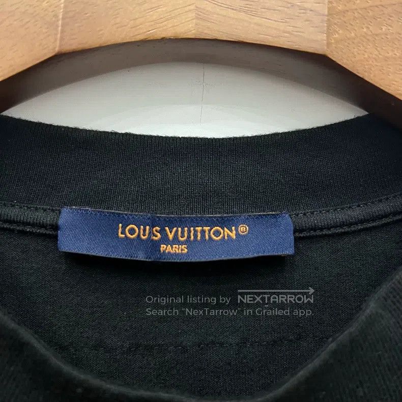 Louis Vuitton Louis Vuitton Black embossed short sleeves Size US S / EU 44-46 / 1 - 4 Thumbnail