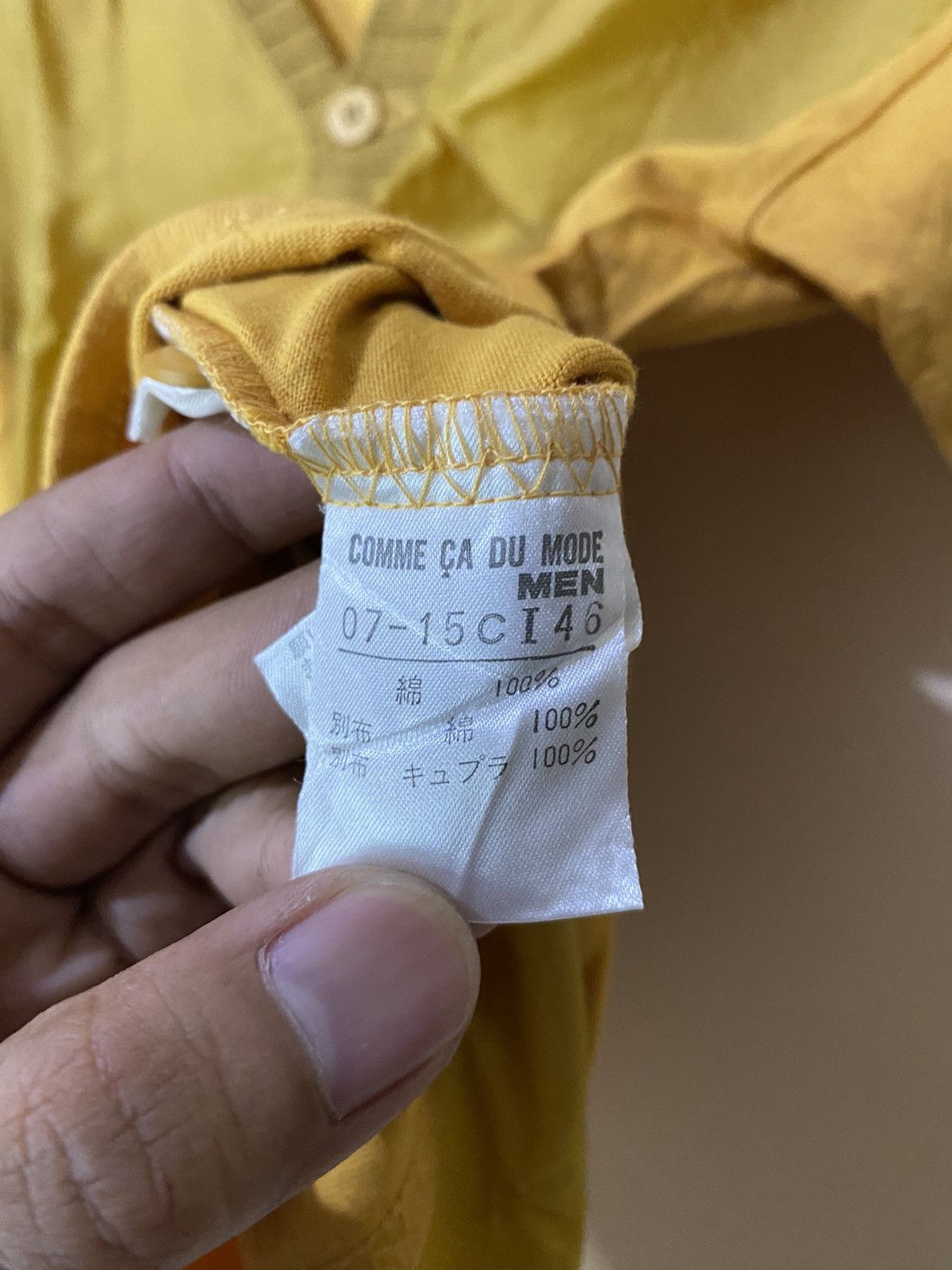 If Six Was Nine Vintage Comme Ca Du Mode Men 2 Layered Shirt Size US M / EU 48-50 / 2 - 6 Thumbnail