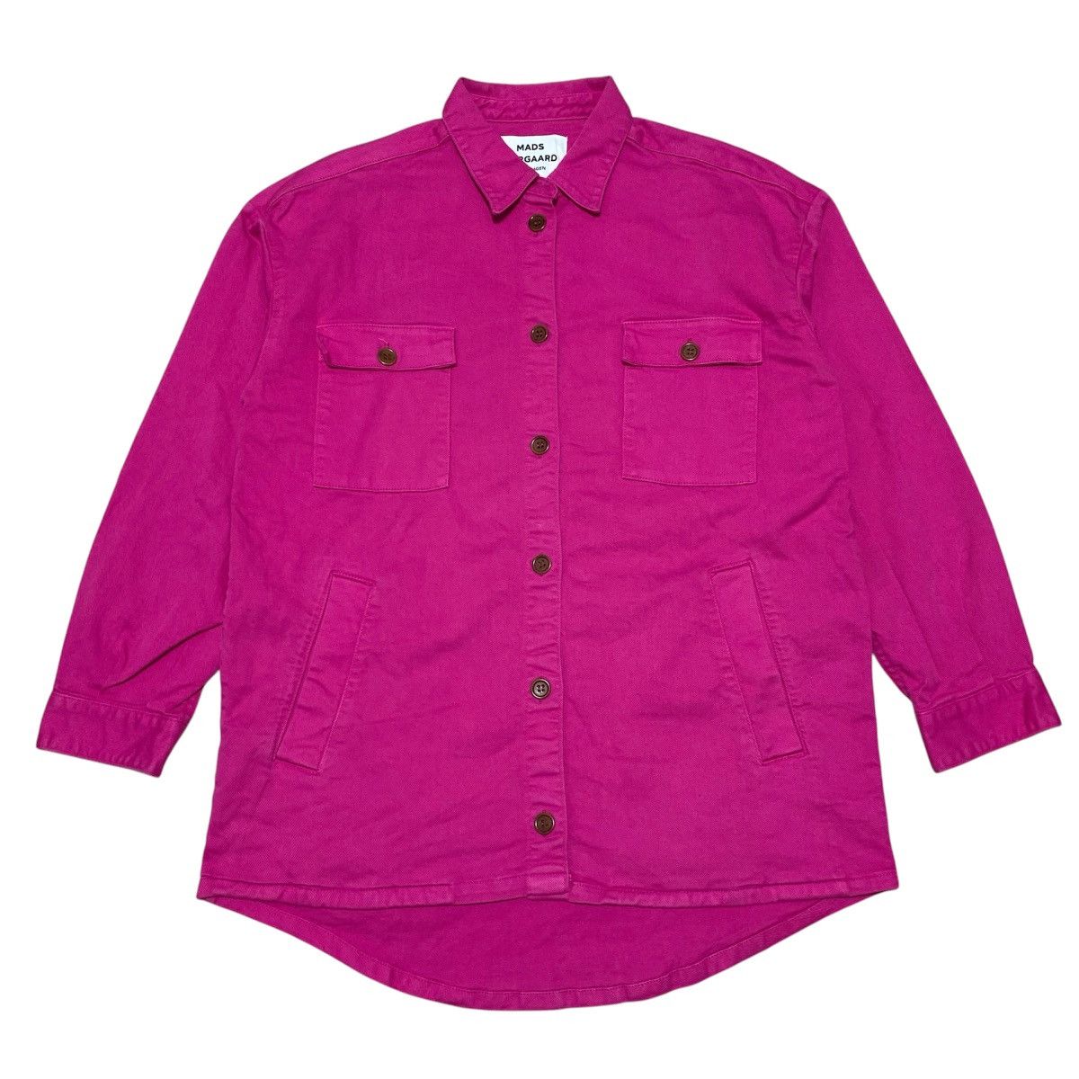 Japanese Brand Mads Norgaard Jemma Fusia Outer Wear Size US L / EU 52-54 / 3 - 1 Thumbnail