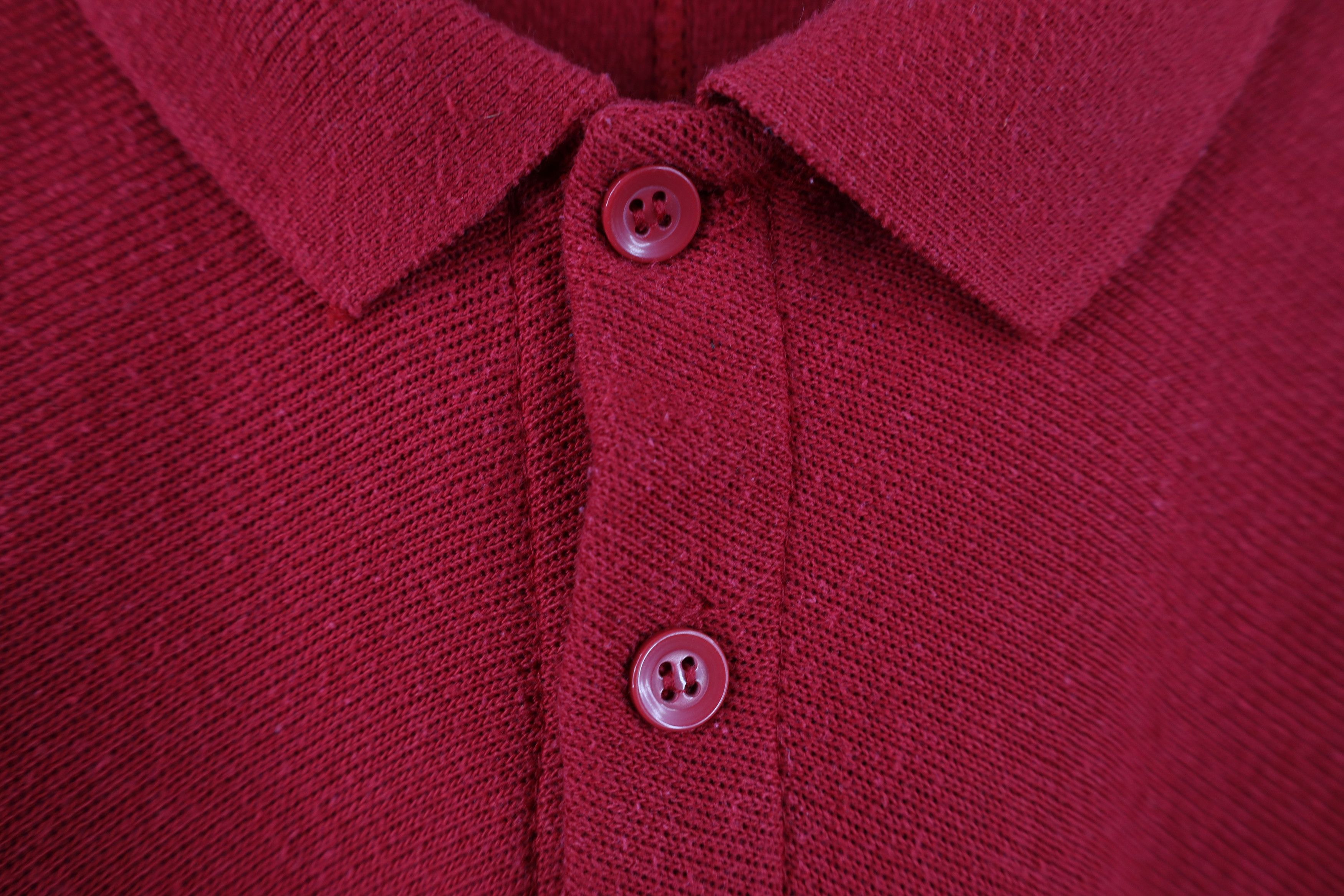 Vintage Vintage 90s Streetwear Heavyweight Long Sleeve Pullover Polo Size US L / EU 52-54 / 3 - 4 Thumbnail