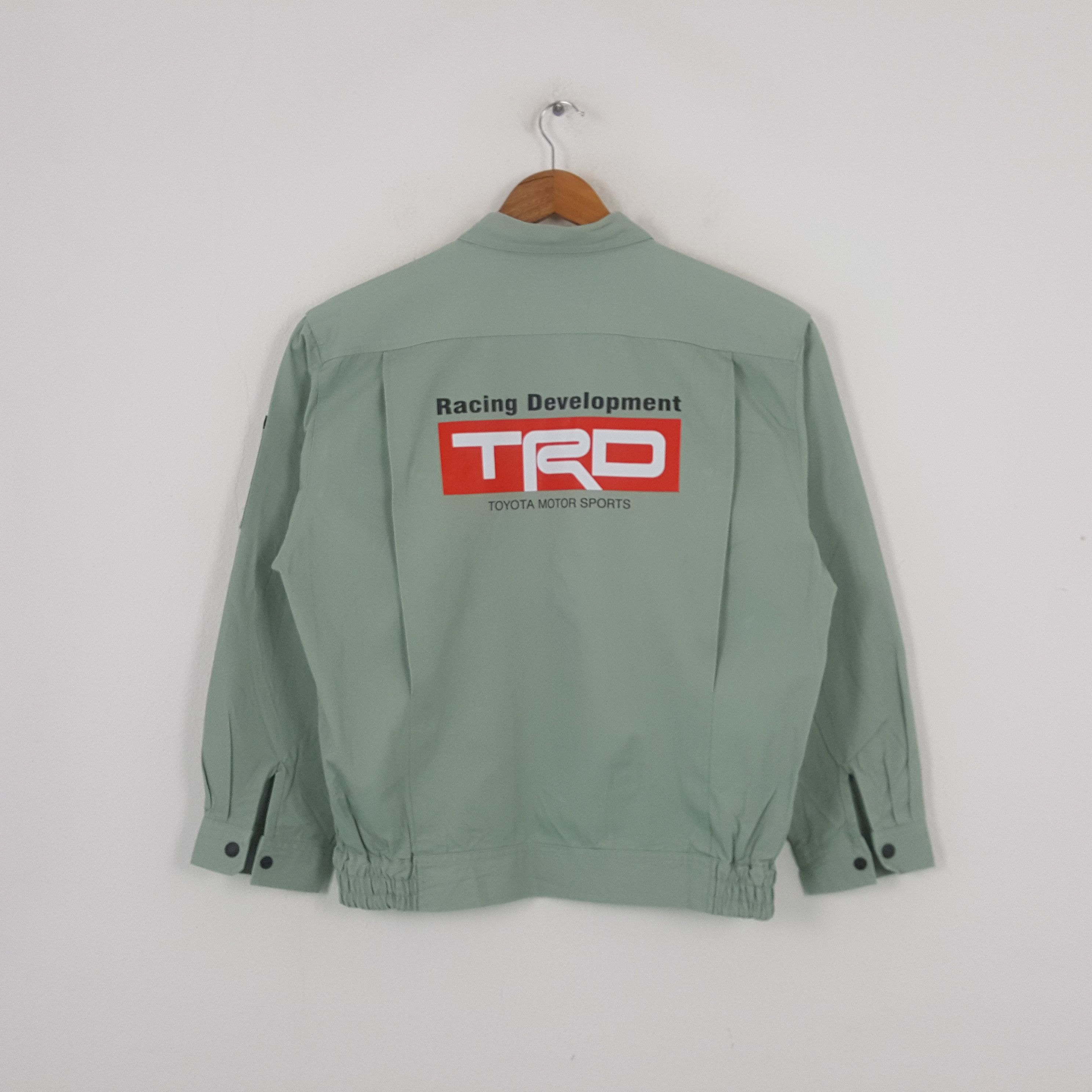 Japanese Brand × Vintage Vintage TRD TOYOTA Japan Racing Team Custom Jacket C288C4 Size US L / EU 52-54 / 3 - 1 Thumbnail