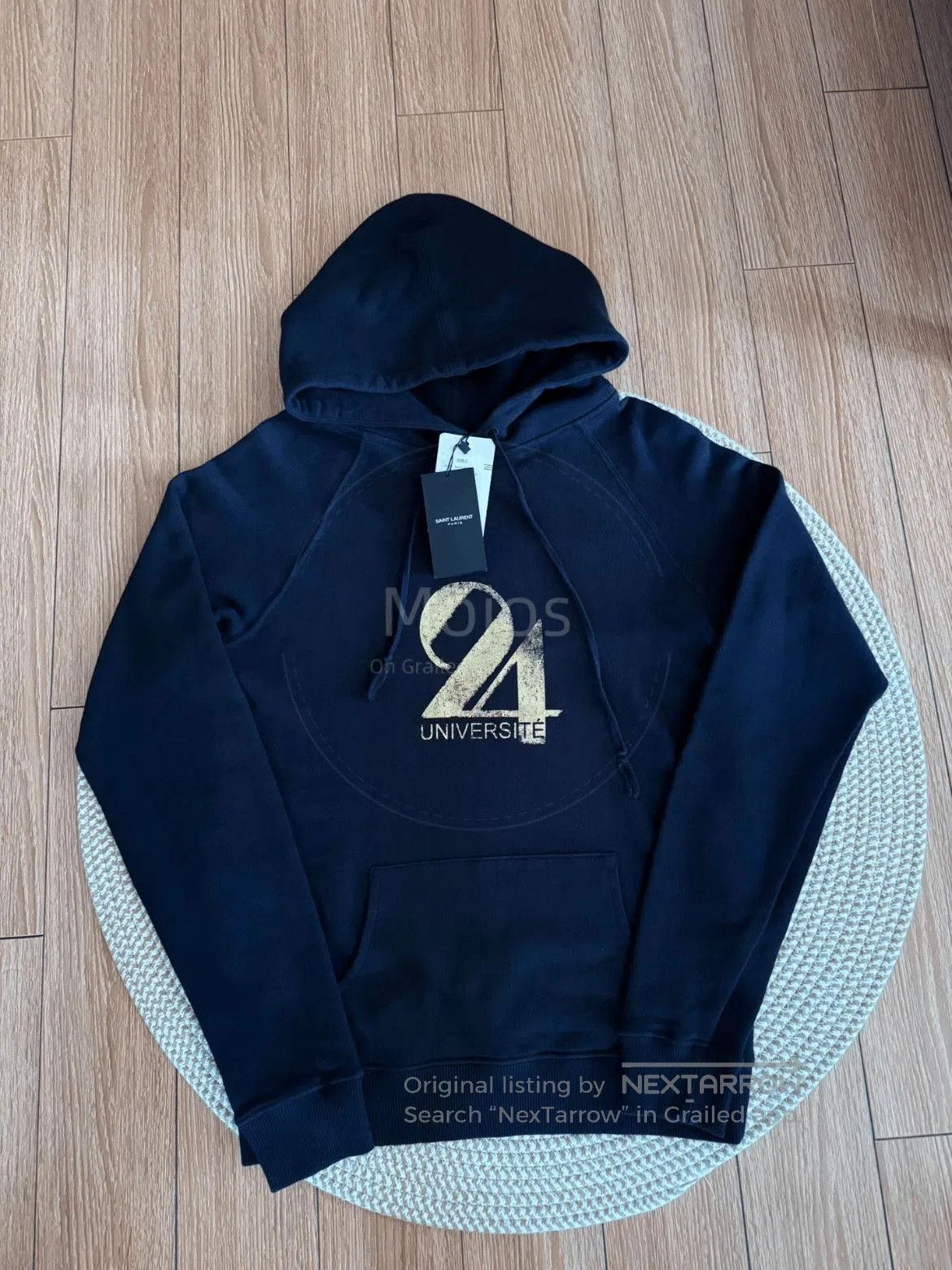 Saint Laurent Paris Saint Laurent Paris 24 Universite Hoodie. Size US M / EU 48-50 / 2 - 1 Thumbnail