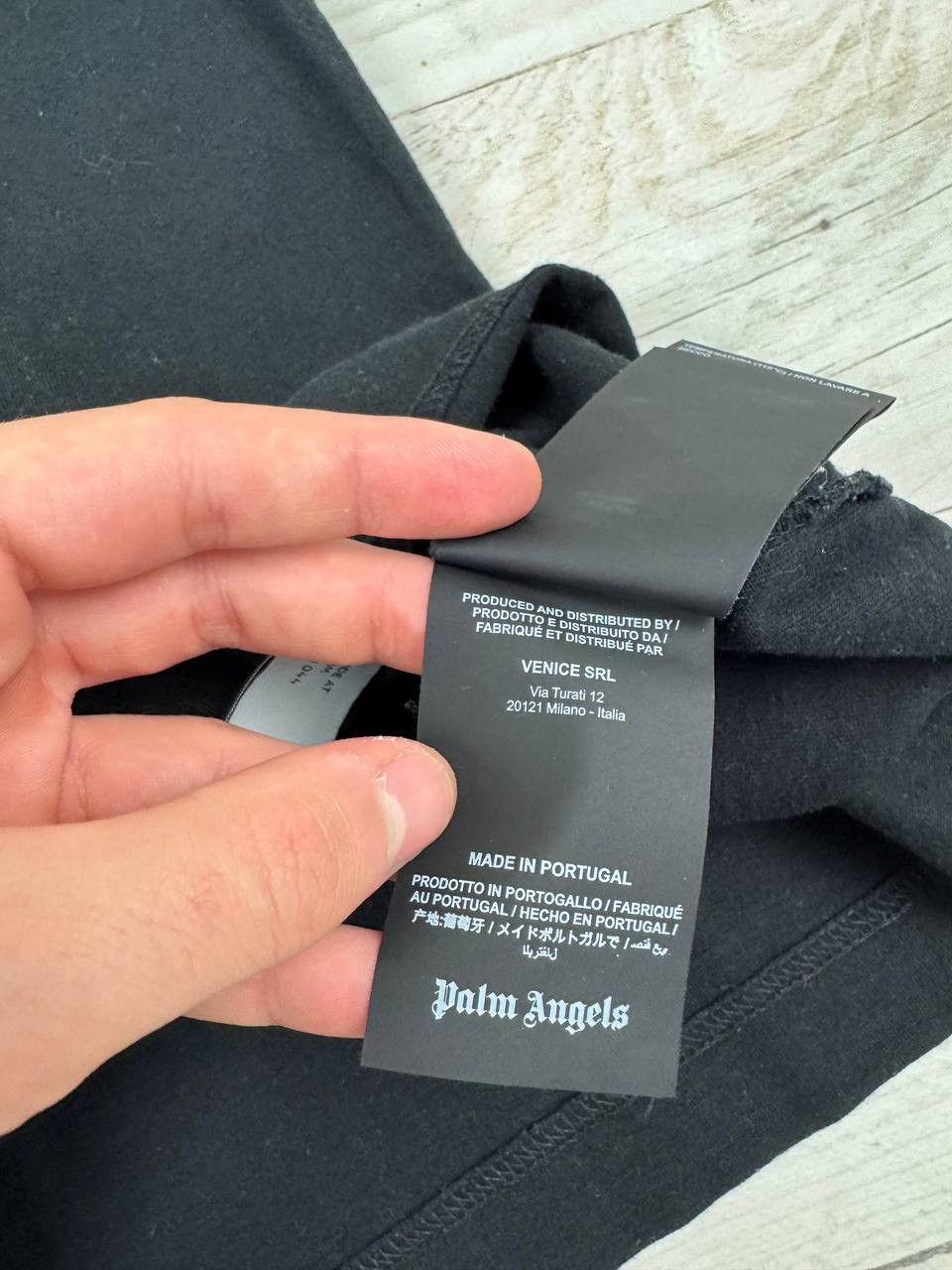 Palm Angels Palm Angels Dubai Sprayed Logo Tee Size US L / EU 52-54 / 3 - 7 Thumbnail