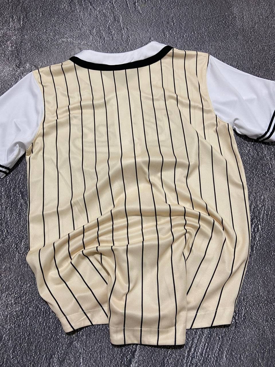 Karl Kani Karl Kani Pinstripe print Baseball shirt Size US S / EU 44-46 / 1 - 3 Thumbnail