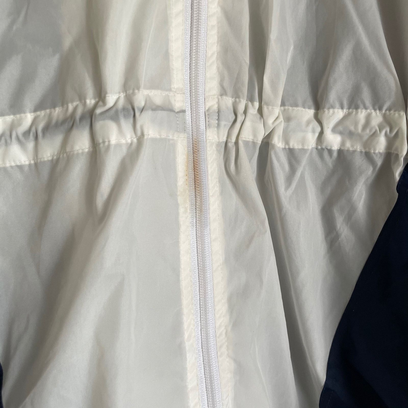 Diadora Diadora Soccer Vintage Blue & White Windbreaker Jacket Size US M / EU 48-50 / 2 - 5 Thumbnail