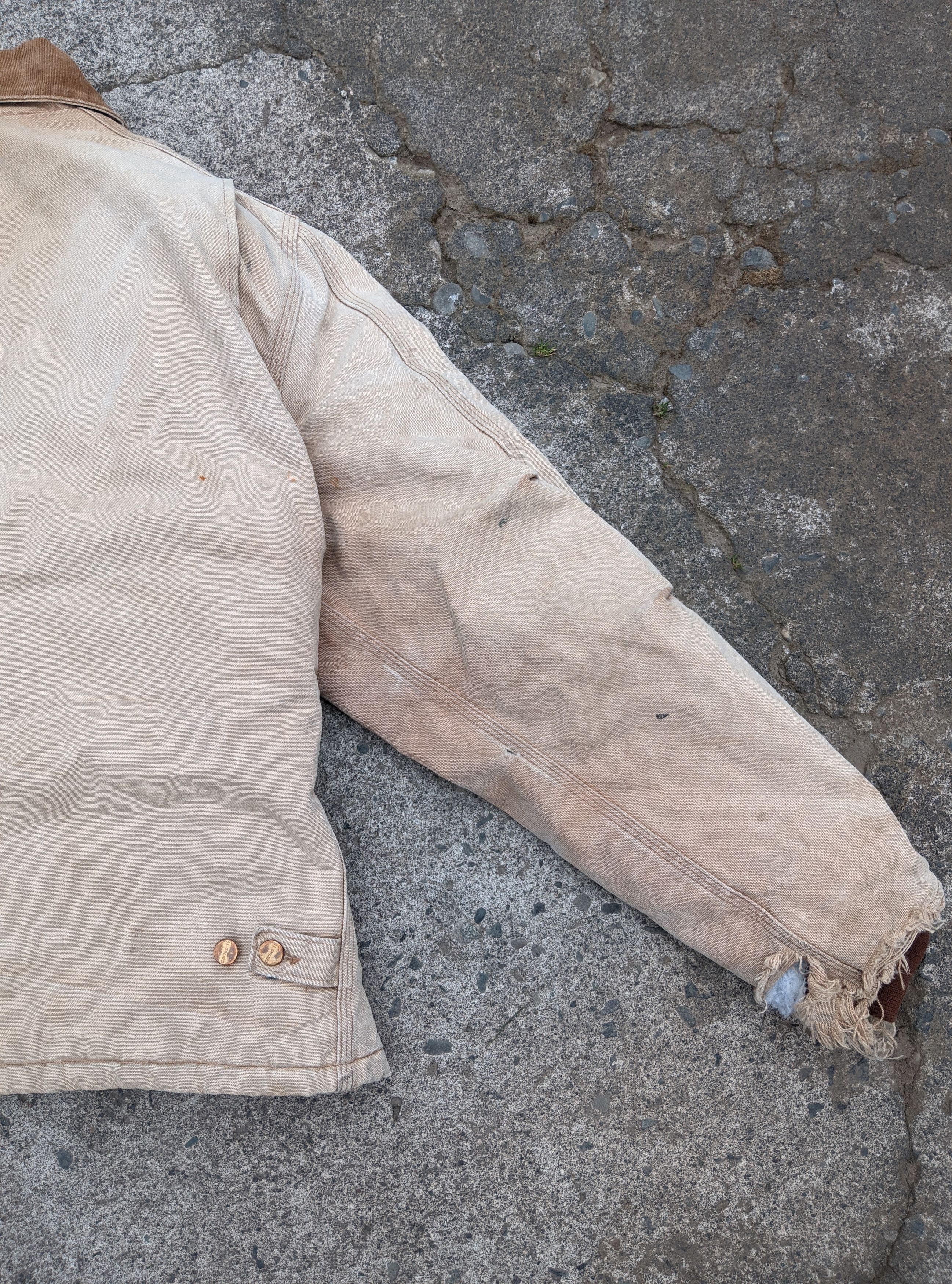 Carhartt Vintage 90s carhartt arctic detroit distressed sun fade erd Size US XL / EU 56 / 4 - 15 Thumbnail