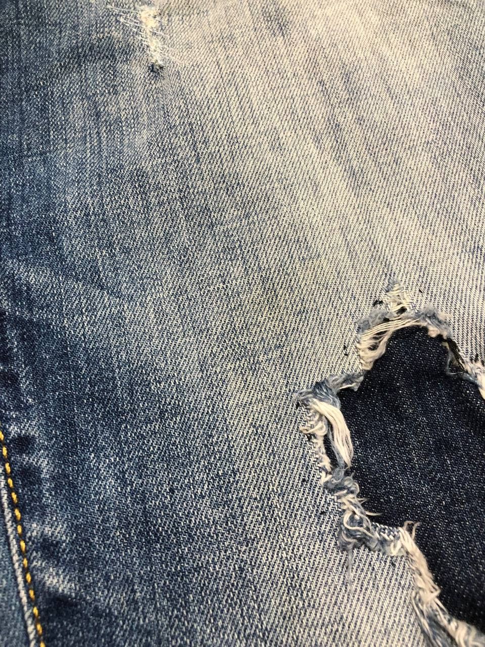 Dsquared2 Dsquared2 Blue Distressed Ripped vintage denim Jeans Size US 28 / EU 44 - 9 Thumbnail