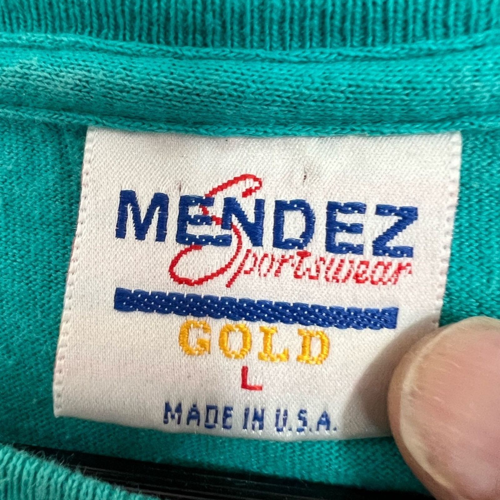 Vintage Vintage 90s Miami Dolphins PLAY HARD HIT HARDER Made In USA Size US M / EU 48-50 / 2 - 6 Thumbnail