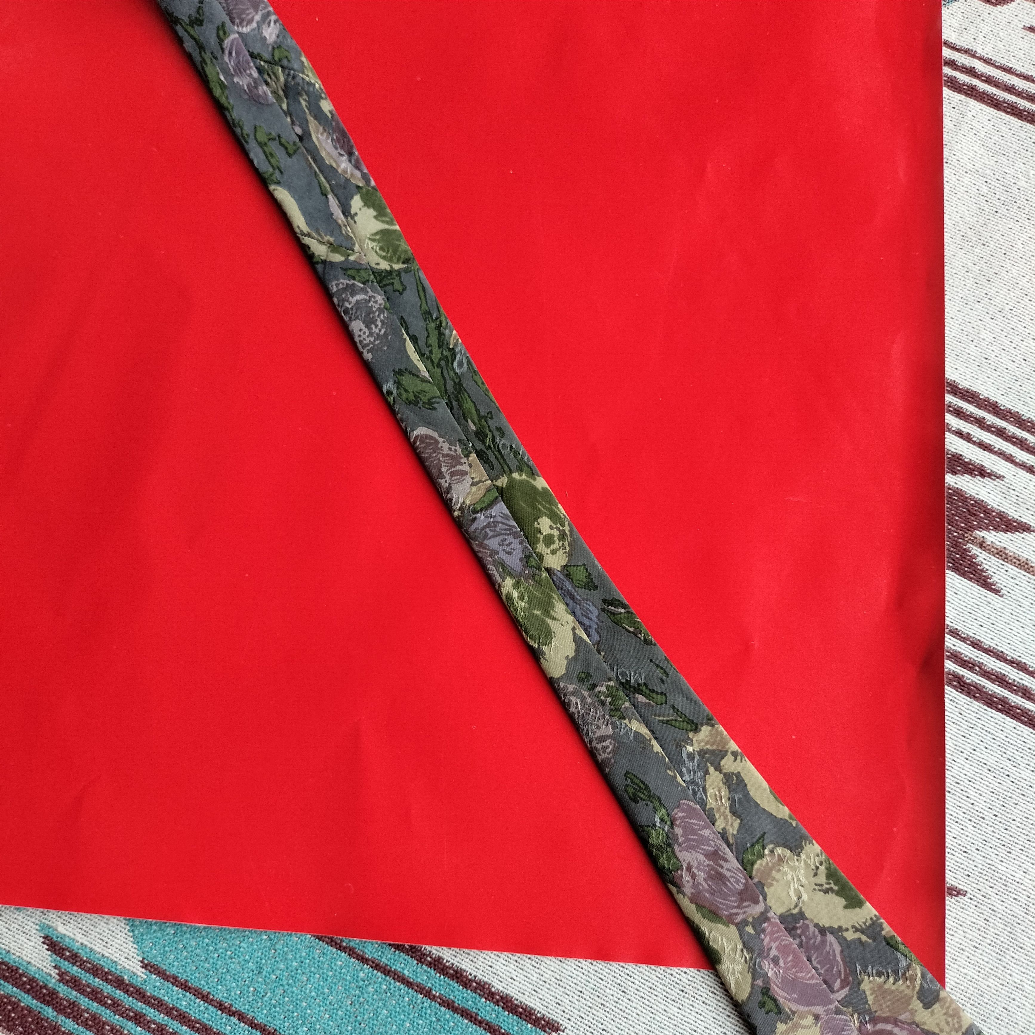 Montagut Vintage Montagut paris floral silk tie Size ONE SIZE - 11 Thumbnail