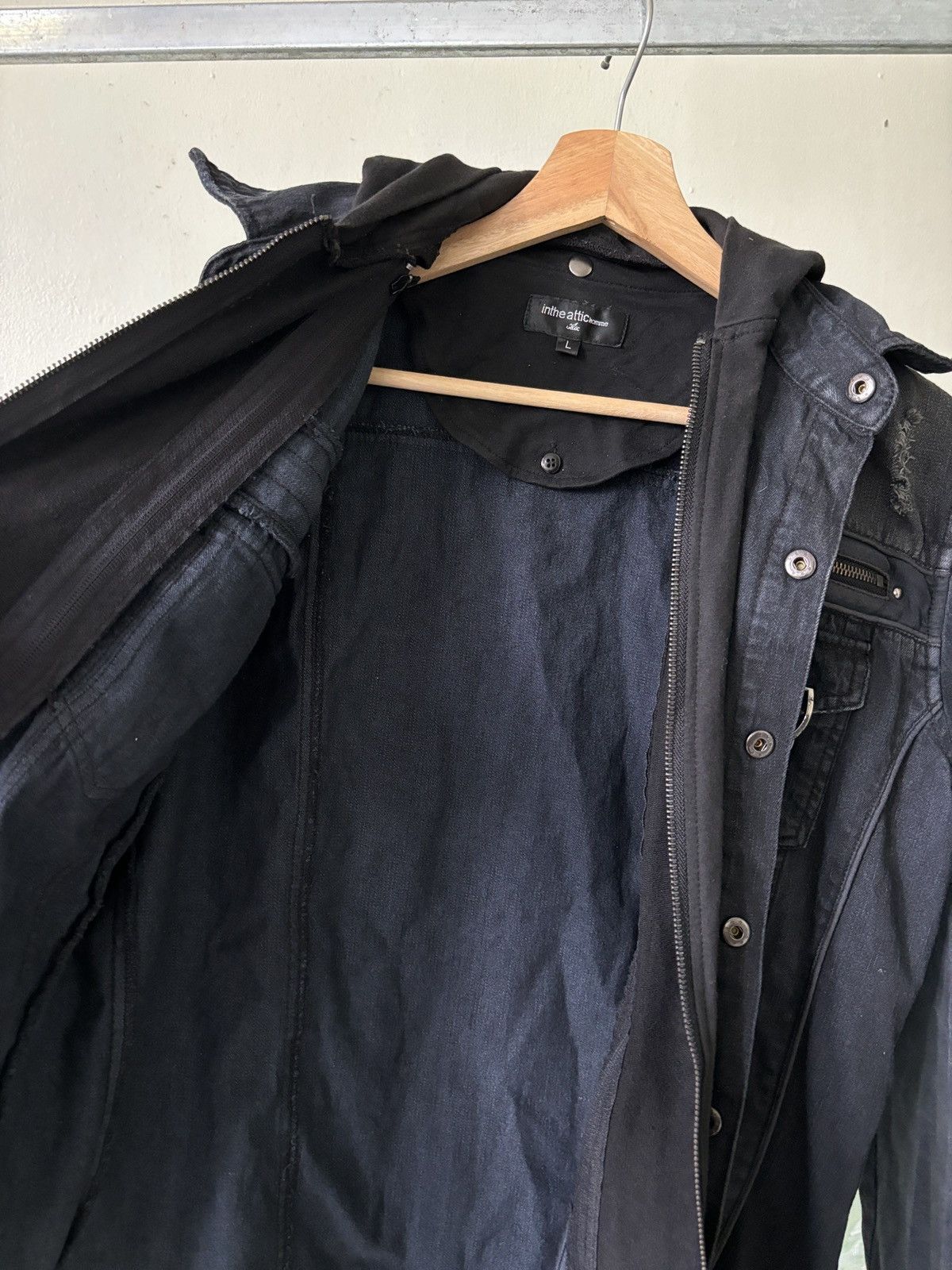 In The Attic In The Attic Homme Punk Bondage Denim Jacket Size US L / EU 52-54 / 3 - 8 Thumbnail